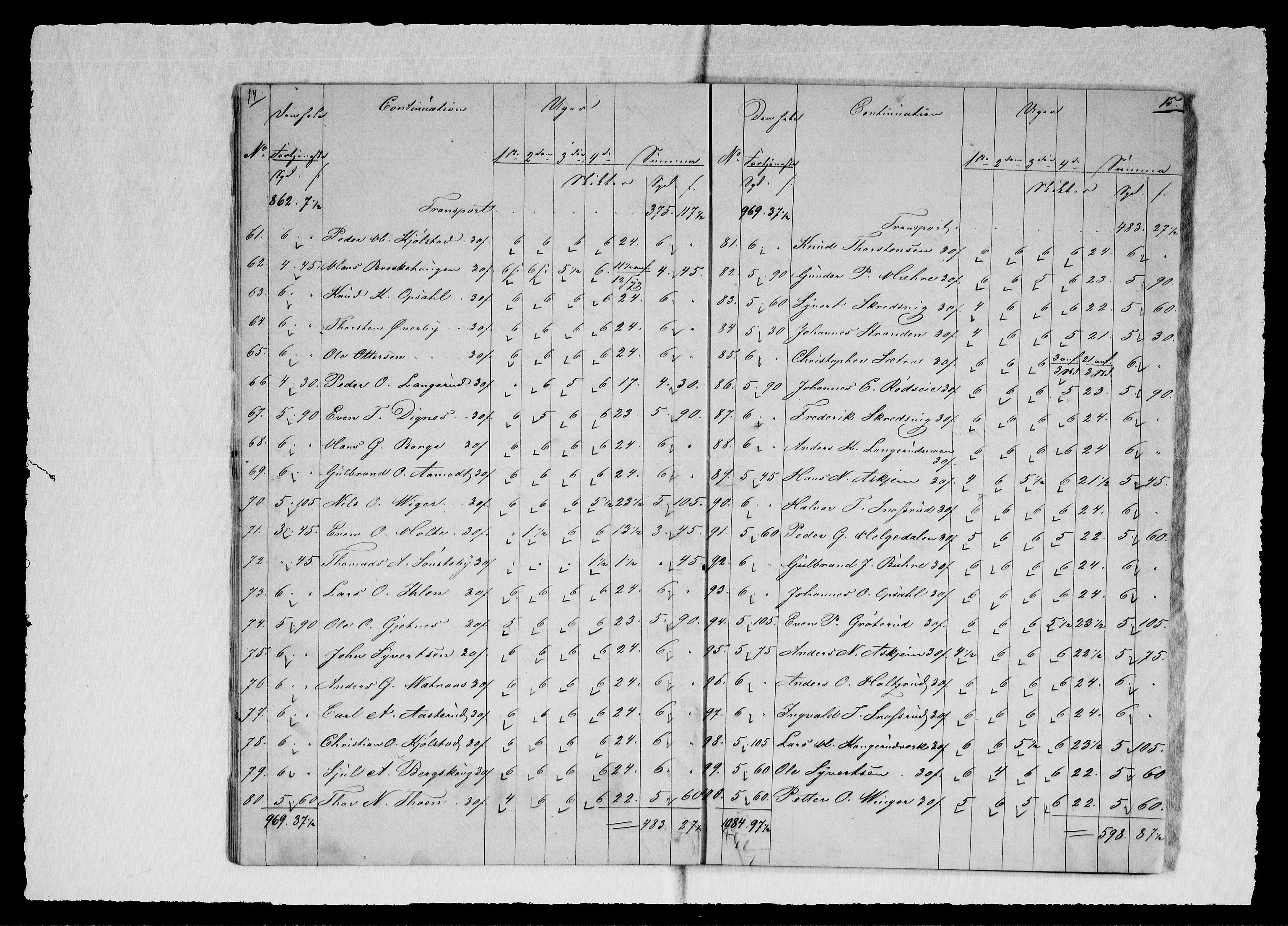 Modums Blaafarveværk, AV/RA-PA-0157/G/Gd/Gdd/L0269/0001: -- / Regning over gruver pukkverk m.v., 1843, p. 9