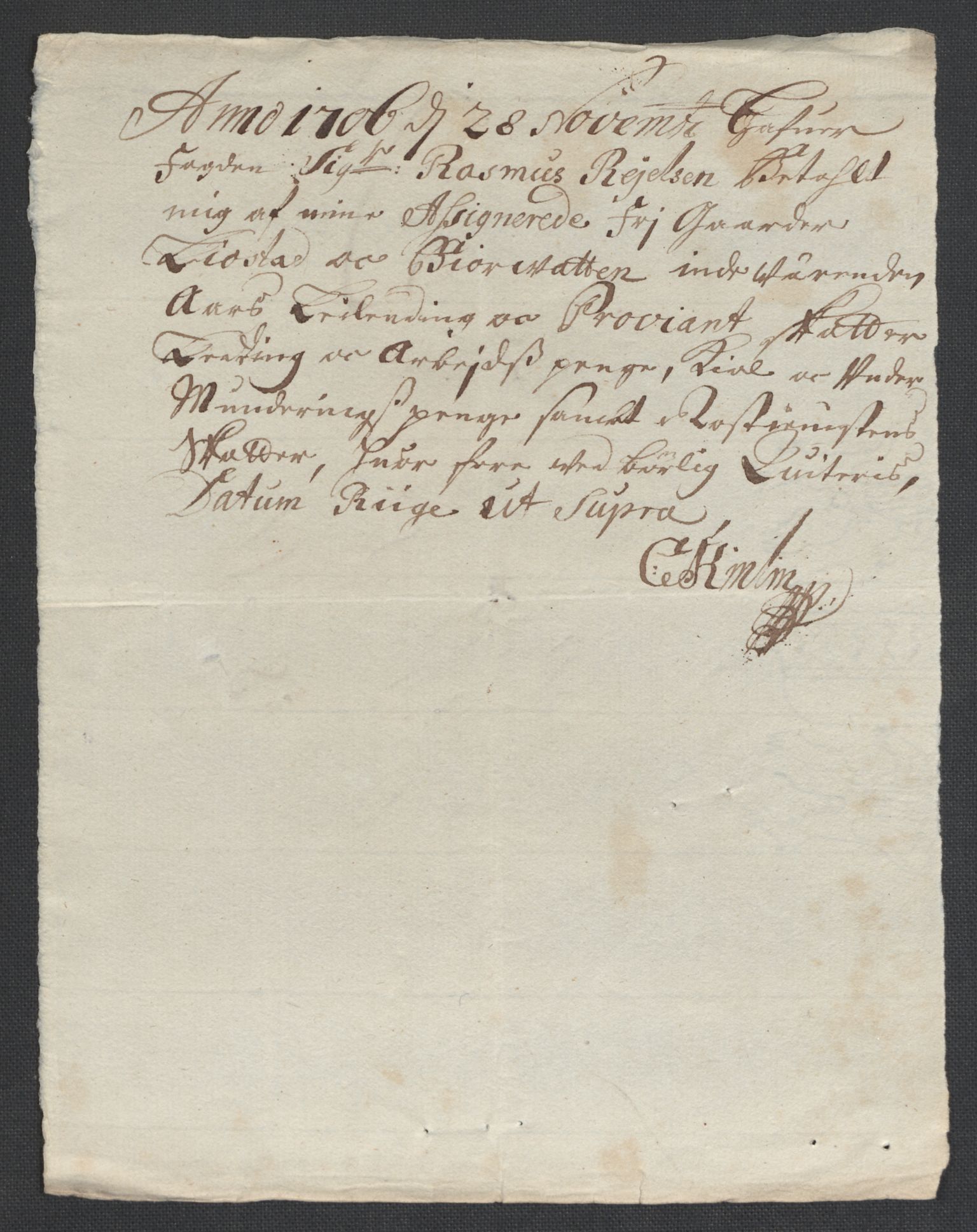 Rentekammeret inntil 1814, Reviderte regnskaper, Fogderegnskap, AV/RA-EA-4092/R40/L2448: Fogderegnskap Råbyggelag, 1706-1708, p. 50