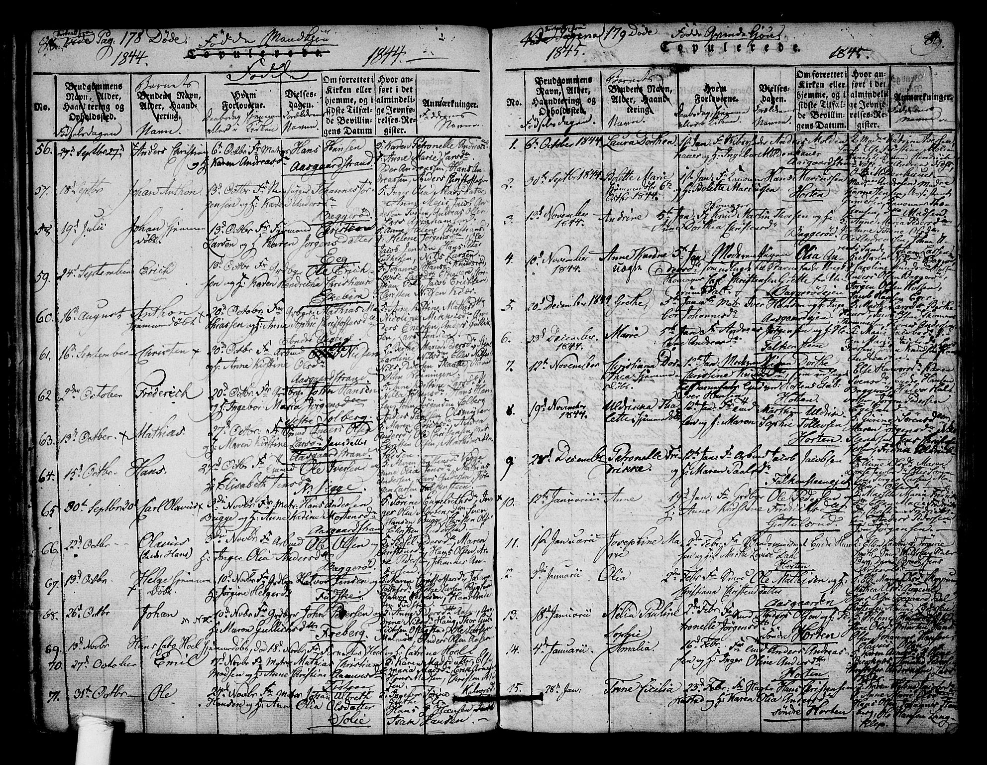 Borre kirkebøker, AV/SAKO-A-338/F/Fa/L0004: Parish register (official) no. I 4, 1815-1845, p. 88-89