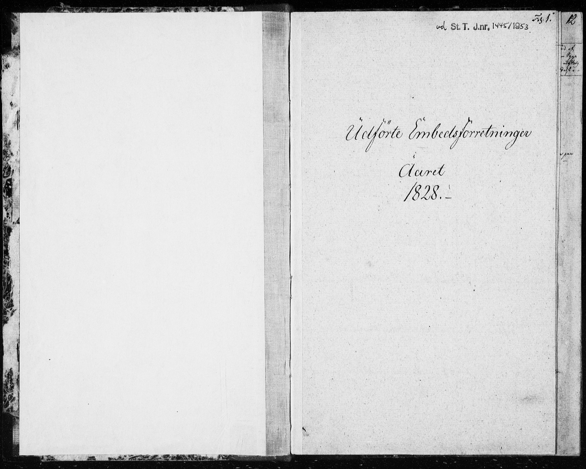 Ministerialprotokoller, klokkerbøker og fødselsregistre - Møre og Romsdal, AV/SAT-A-1454/528/L0413: Curate's parish register no. 528B01, 1828-1832, p. 1