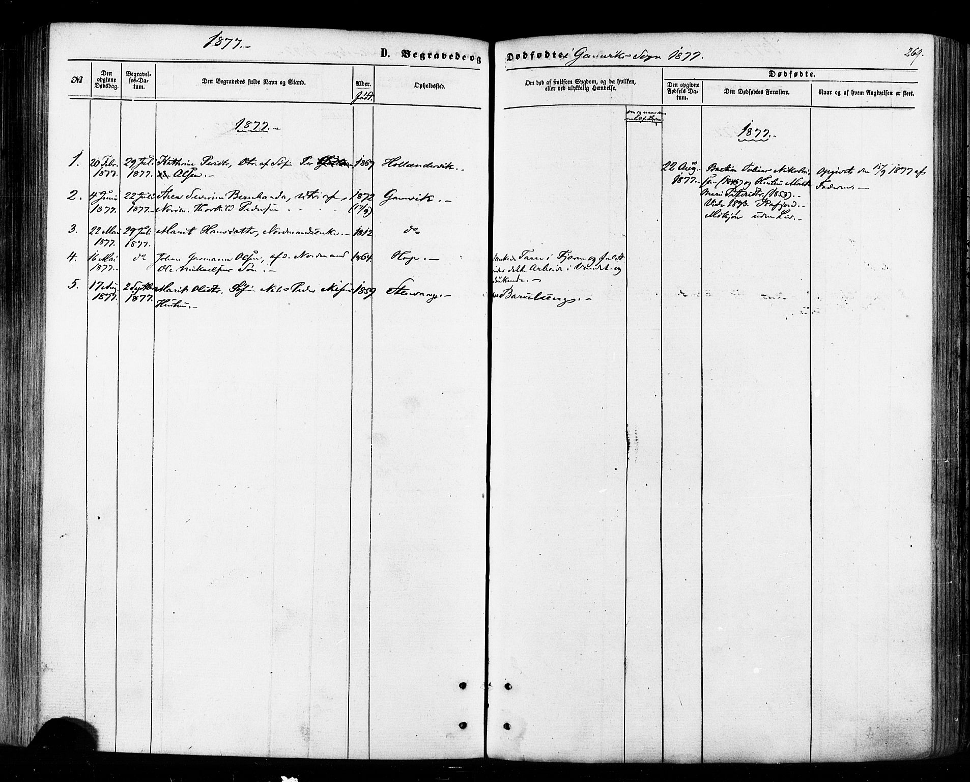 Tana sokneprestkontor, AV/SATØ-S-1334/H/Ha/L0002kirke: Parish register (official) no. 2 /2, 1862-1877, p. 269