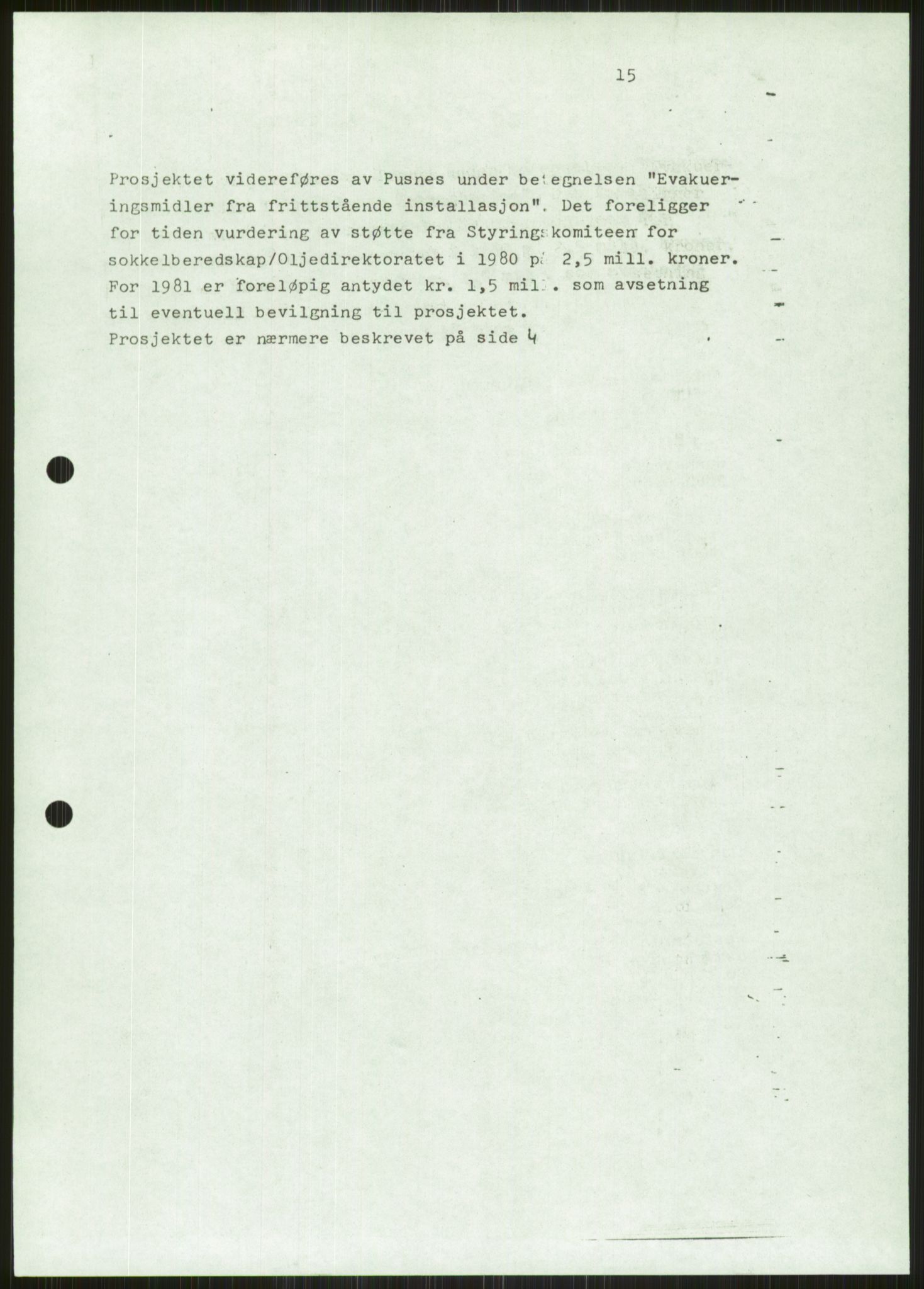 Justisdepartementet, Granskningskommisjonen ved Alexander Kielland-ulykken 27.3.1980, RA/S-1165/D/L0010: E CFEM (E20-E35 av 35)/G Oljedirektoratet (Doku.liste + G1-G3, G6-G8 av 8), 1980-1981, p. 524