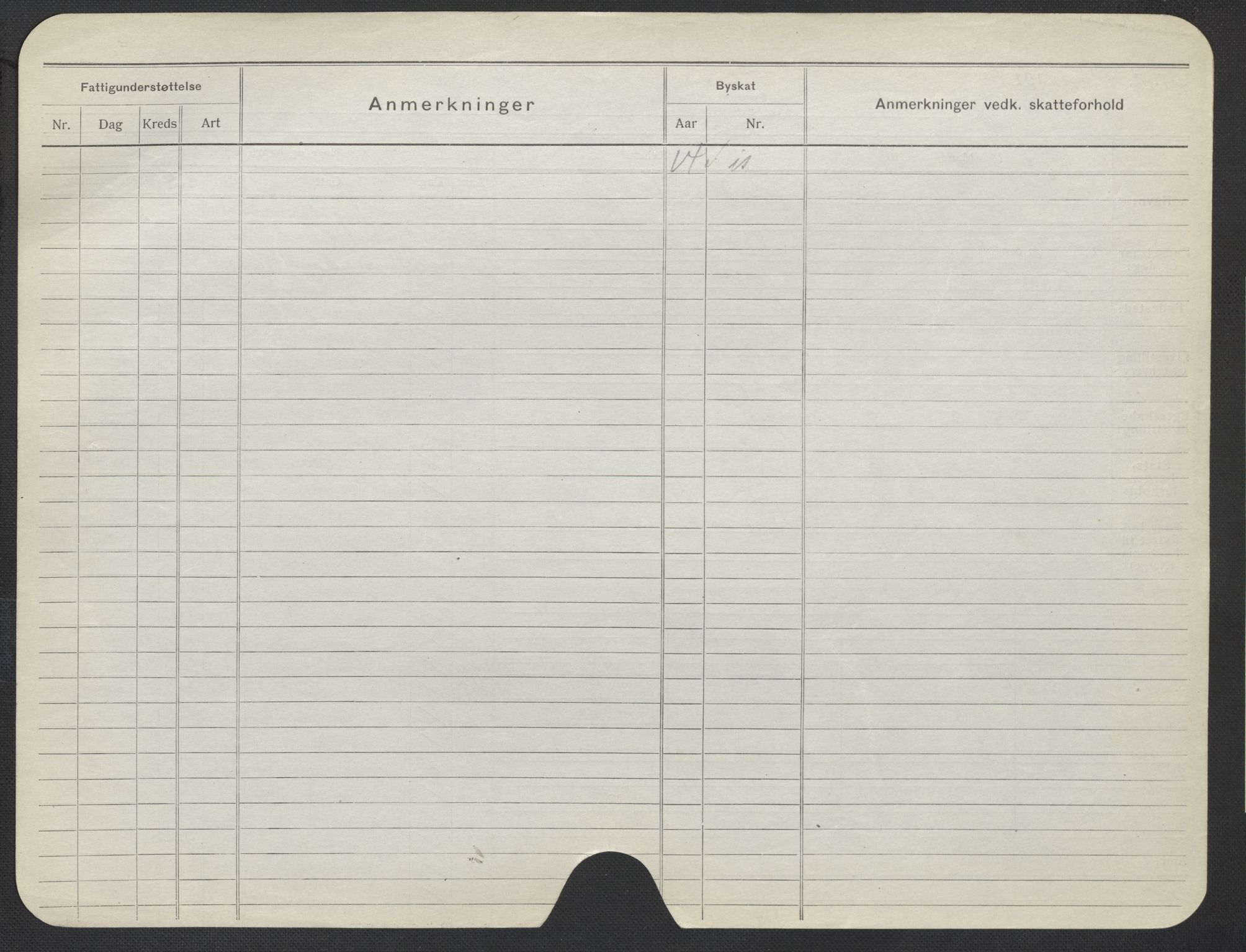 Oslo folkeregister, Registerkort, AV/SAO-A-11715/F/Fa/Fac/L0018: Kvinner, 1906-1914, p. 527b