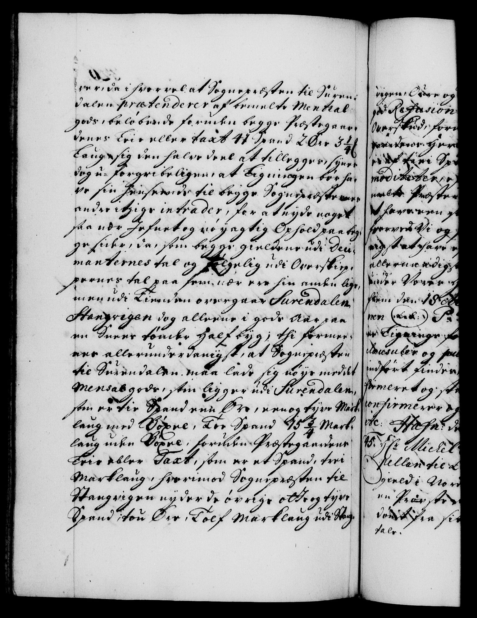 Danske Kanselli 1572-1799, AV/RA-EA-3023/F/Fc/Fca/Fcaa/L0019: Norske registre, 1704-1707, p. 326b