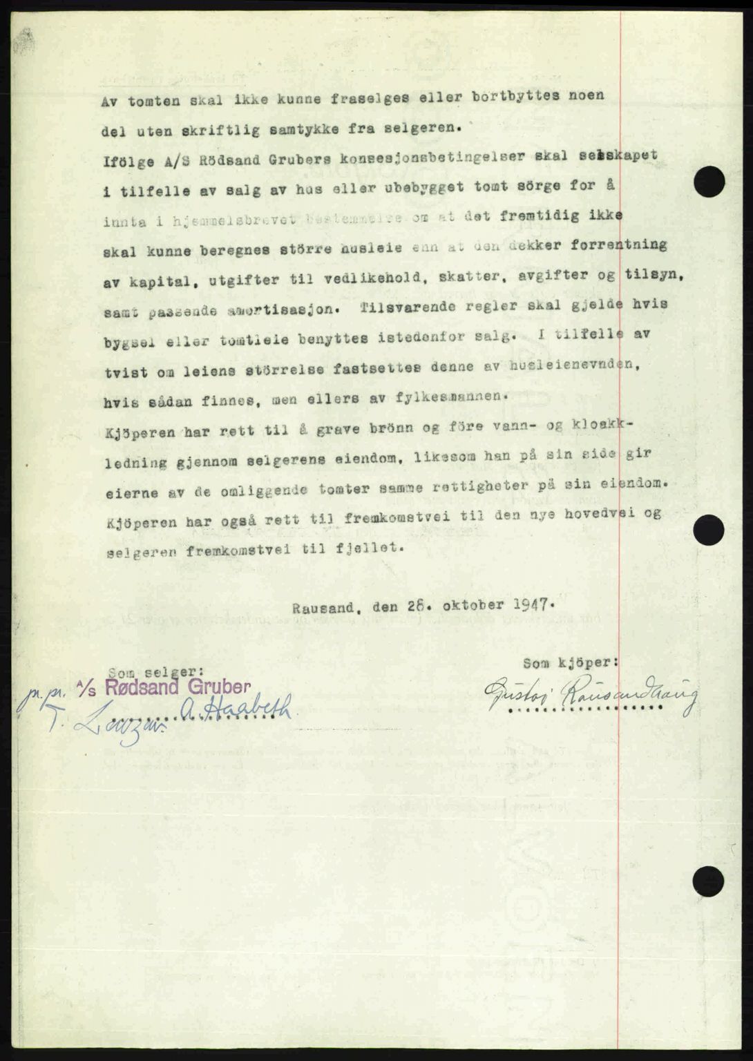 Romsdal sorenskriveri, SAT/A-4149/1/2/2C: Mortgage book no. A24, 1947-1947, Diary no: : 3034/1947