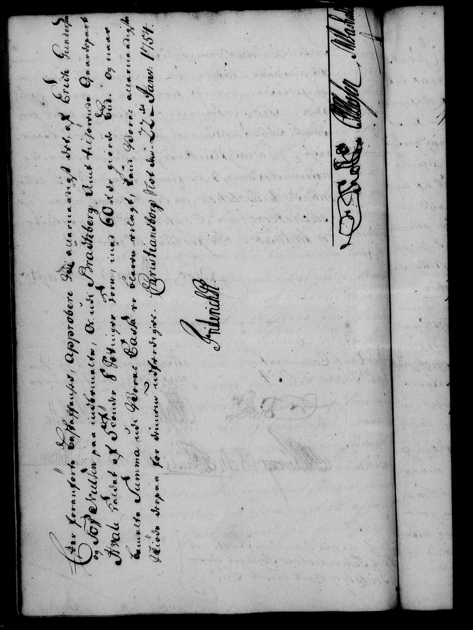 Rentekammeret, Kammerkanselliet, RA/EA-3111/G/Gf/Gfa/L0036: Norsk relasjons- og resolusjonsprotokoll (merket RK 52.36), 1754, p. 86