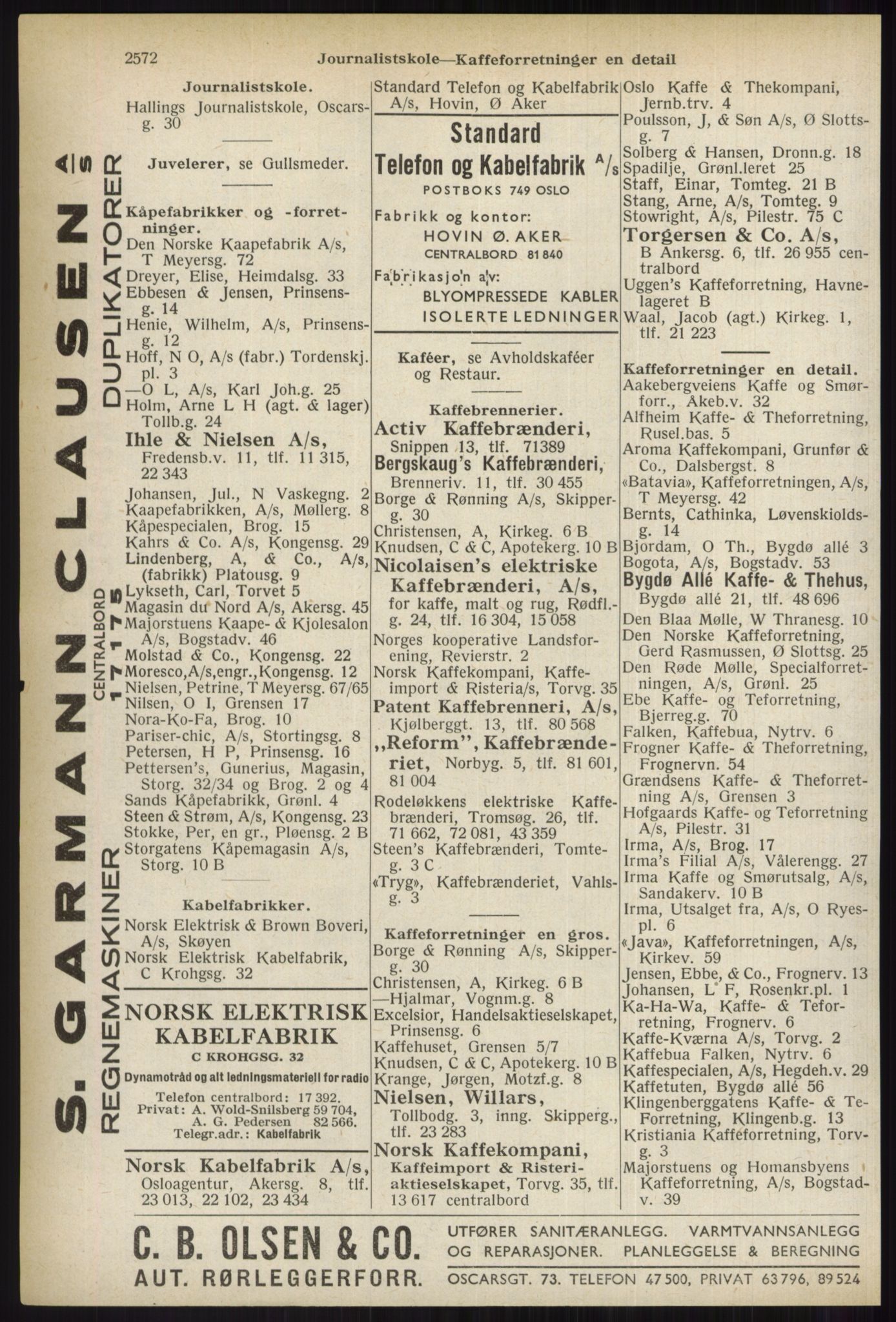 Kristiania/Oslo adressebok, PUBL/-, 1937, p. 2572