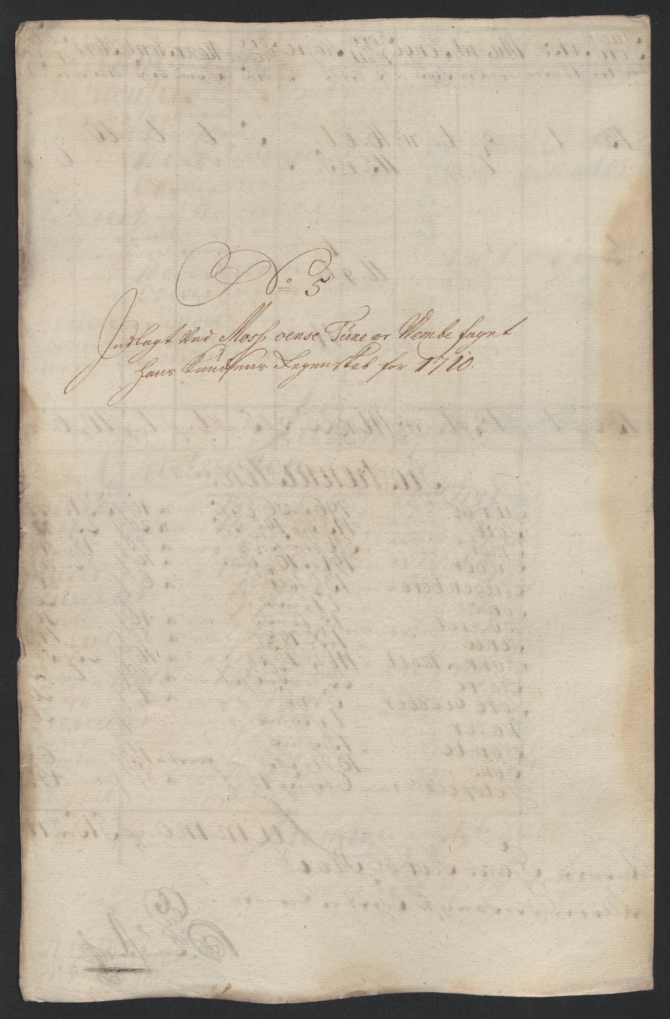 Rentekammeret inntil 1814, Reviderte regnskaper, Fogderegnskap, RA/EA-4092/R04/L0135: Fogderegnskap Moss, Onsøy, Tune, Veme og Åbygge, 1709-1710, p. 289