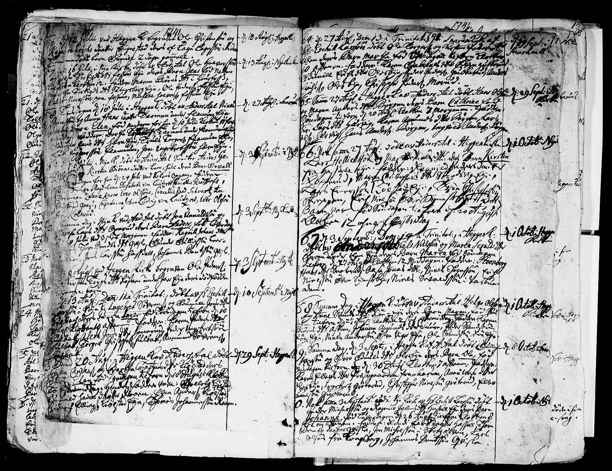 Modum kirkebøker, AV/SAKO-A-234/F/Fa/L0002: Parish register (official) no. 2, 1741-1782, p. 10-11