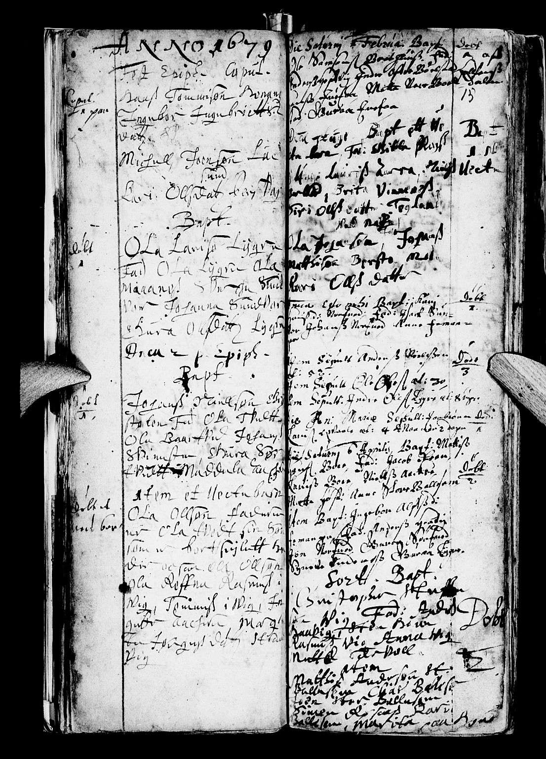 Os sokneprestembete, AV/SAB-A-99929: Parish register (official) no. A 5, 1669-1760, p. 15
