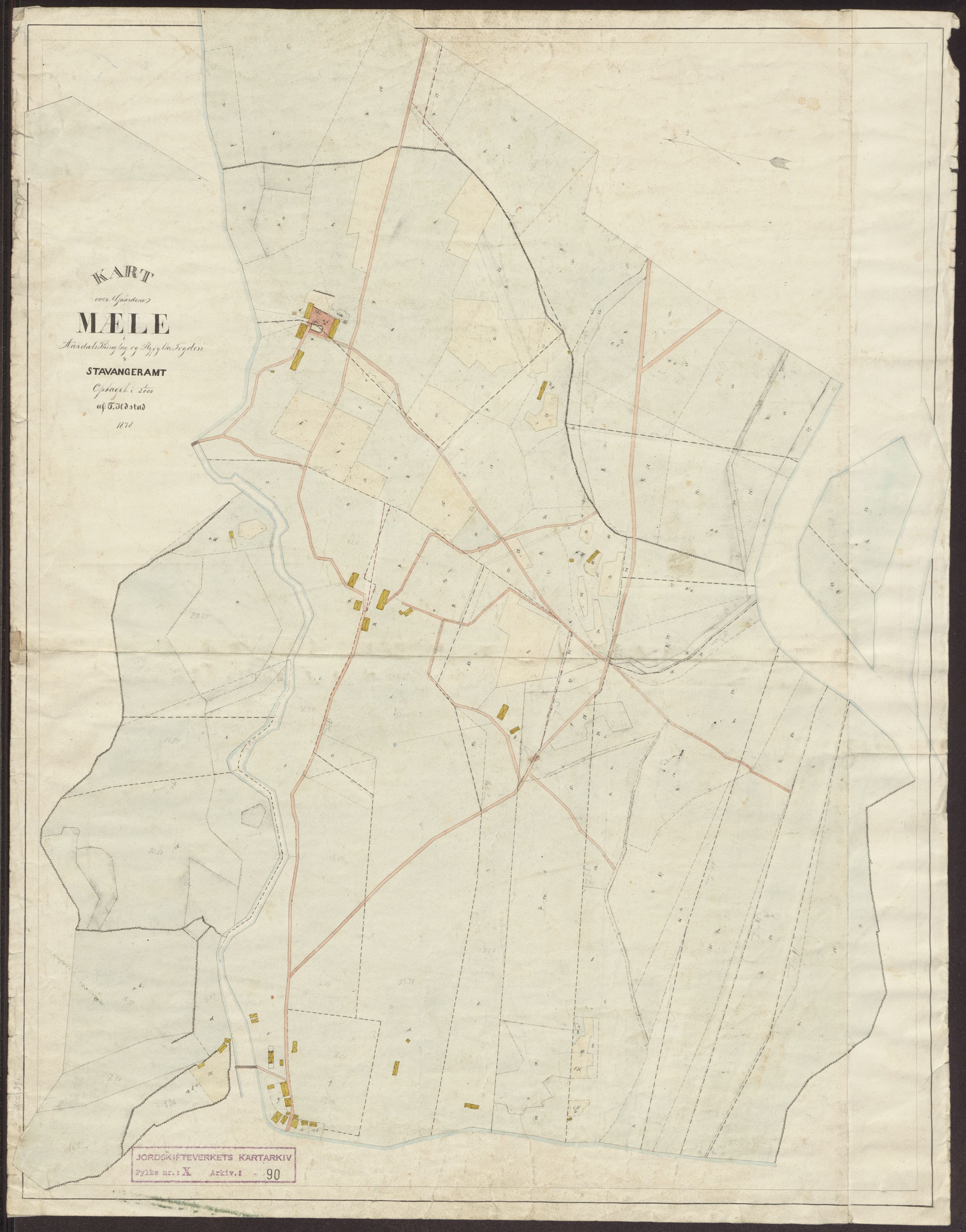 Jordskifteverkets kartarkiv, AV/RA-S-3929/T, 1859-1988, p. 146