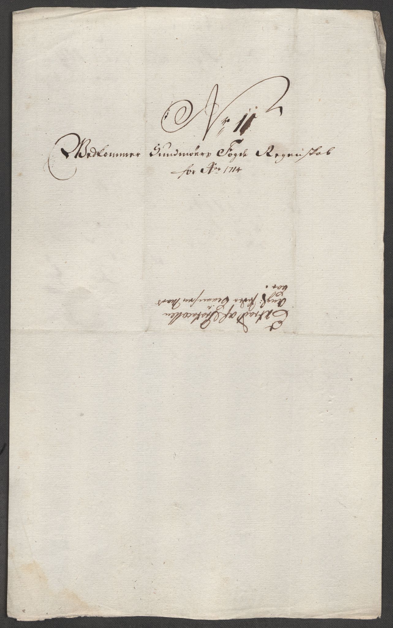 Rentekammeret inntil 1814, Reviderte regnskaper, Fogderegnskap, AV/RA-EA-4092/R54/L3566: Fogderegnskap Sunnmøre, 1714, p. 205