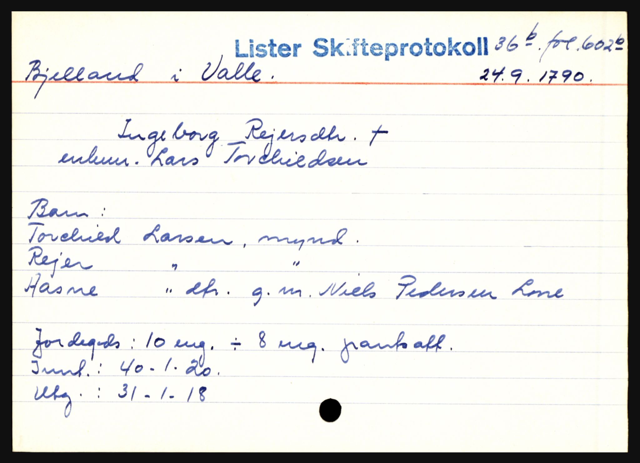 Lister sorenskriveri, AV/SAK-1221-0003/H, p. 2285