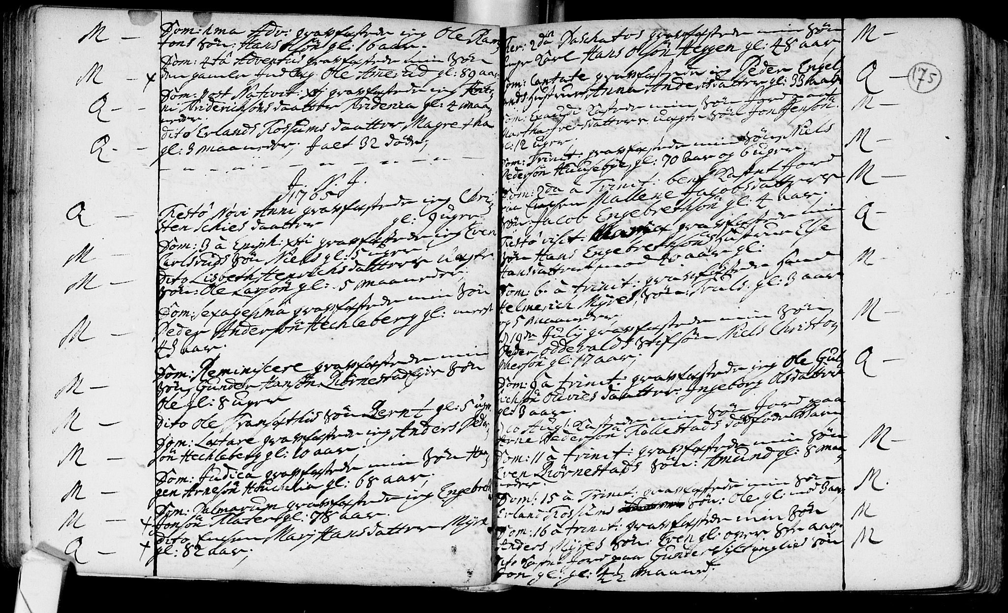 Røyken kirkebøker, AV/SAKO-A-241/F/Fa/L0002: Parish register (official) no. 2, 1731-1782, p. 175