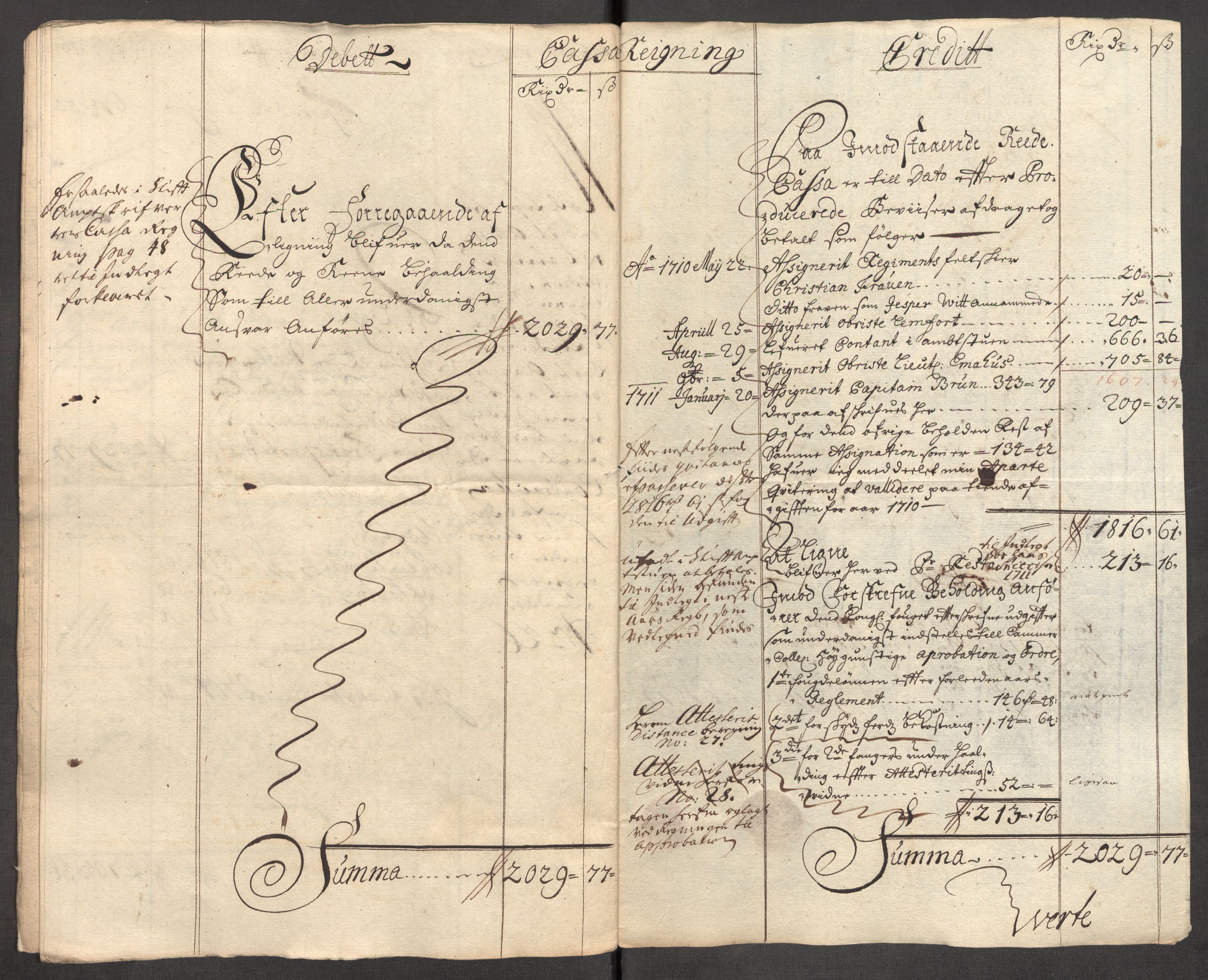 Rentekammeret inntil 1814, Reviderte regnskaper, Fogderegnskap, RA/EA-4092/R64/L4431: Fogderegnskap Namdal, 1709-1710, p. 284