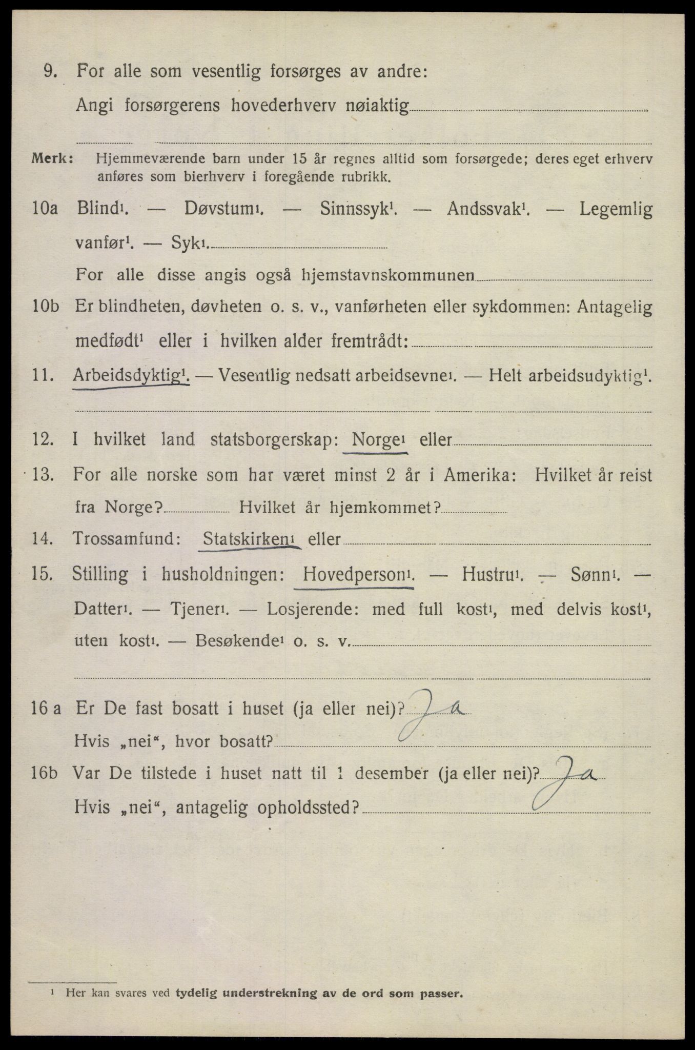 SAKO, 1920 census for Ramnes, 1920, p. 1981