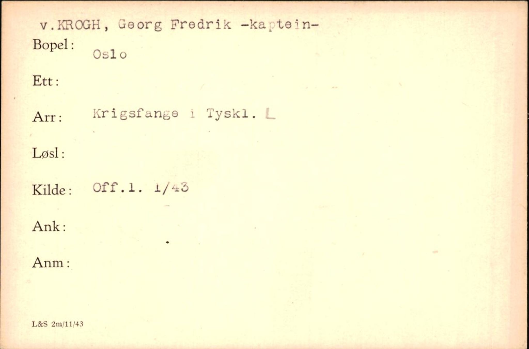 Forsvaret, Forsvarets krigshistoriske avdeling, AV/RA-RAFA-2017/Y/Yf/L0200: II-C-11-2102  -  Norske krigsfanger i Tyskland, 1940-1945, p. 605