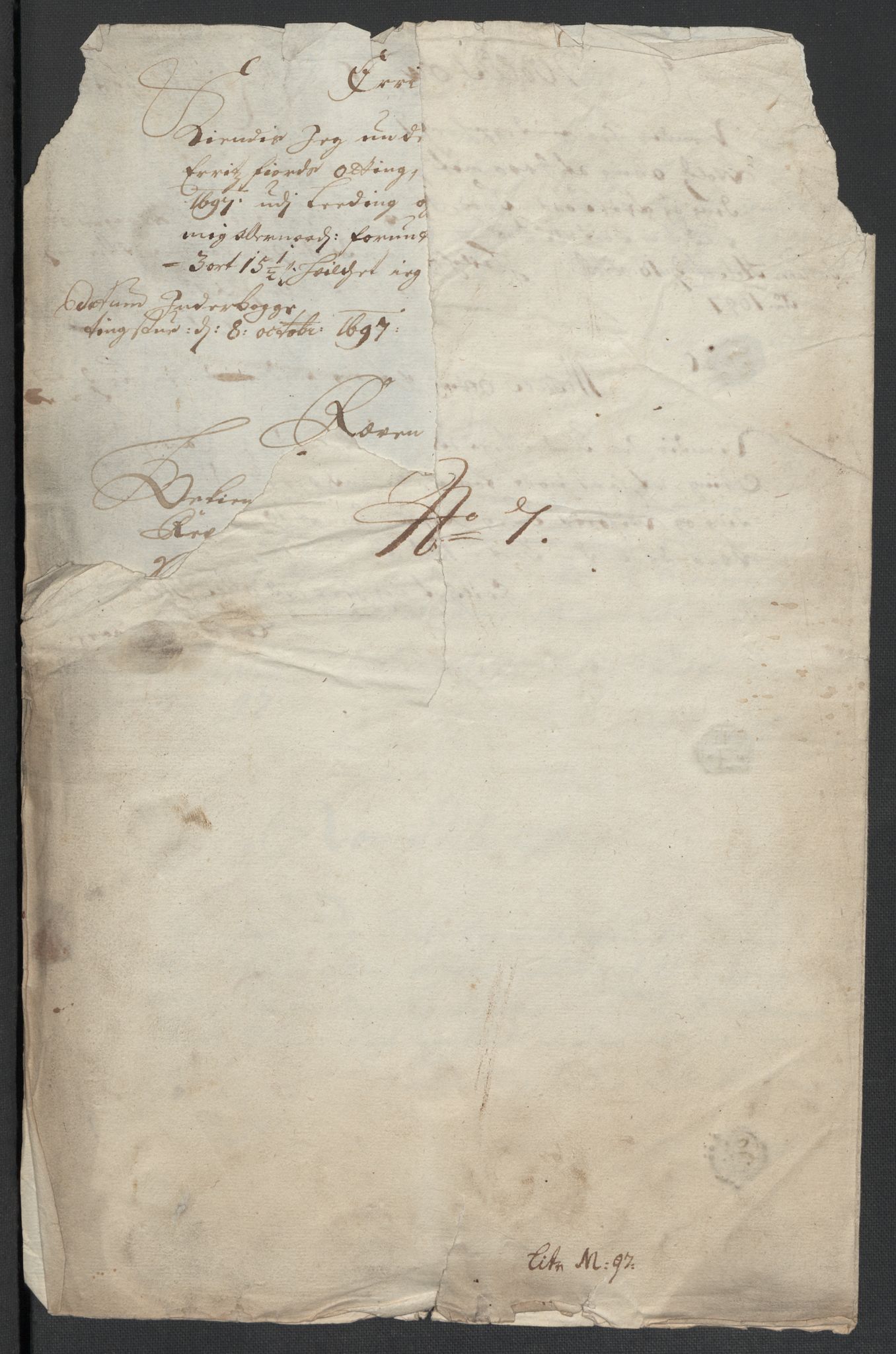 Rentekammeret inntil 1814, Reviderte regnskaper, Fogderegnskap, RA/EA-4092/R55/L3653: Fogderegnskap Romsdal, 1697-1698, p. 213