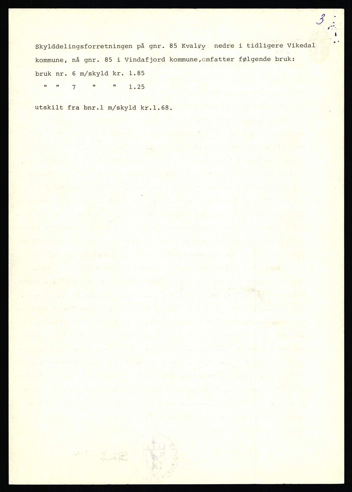 Statsarkivet i Stavanger, AV/SAST-A-101971/03/Y/Yj/L0049: Avskrifter sortert etter gårdsnavn: Kro - Kvamme, 1750-1930, p. 478