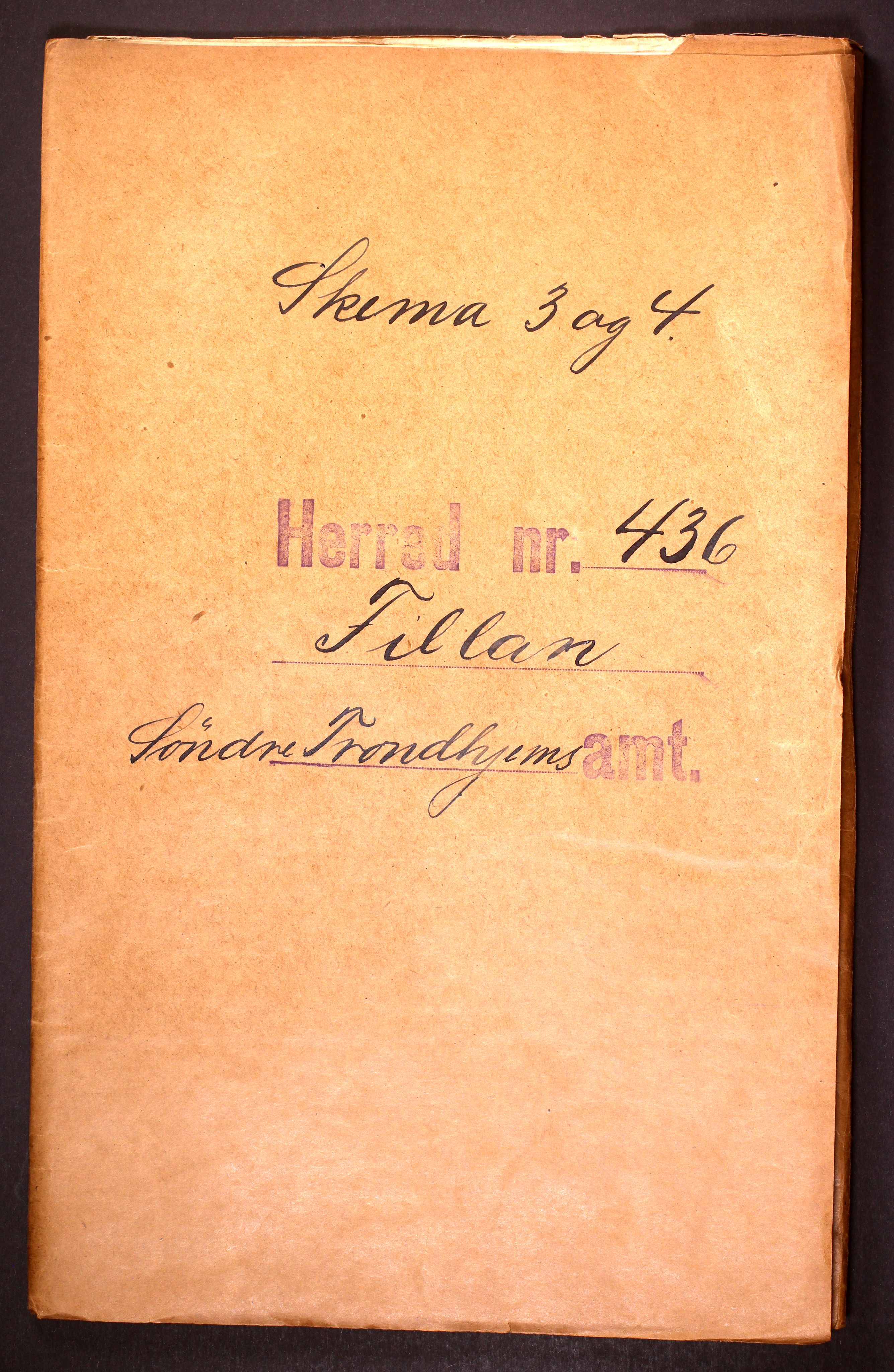 RA, 1910 census for Fillan, 1910, p. 1