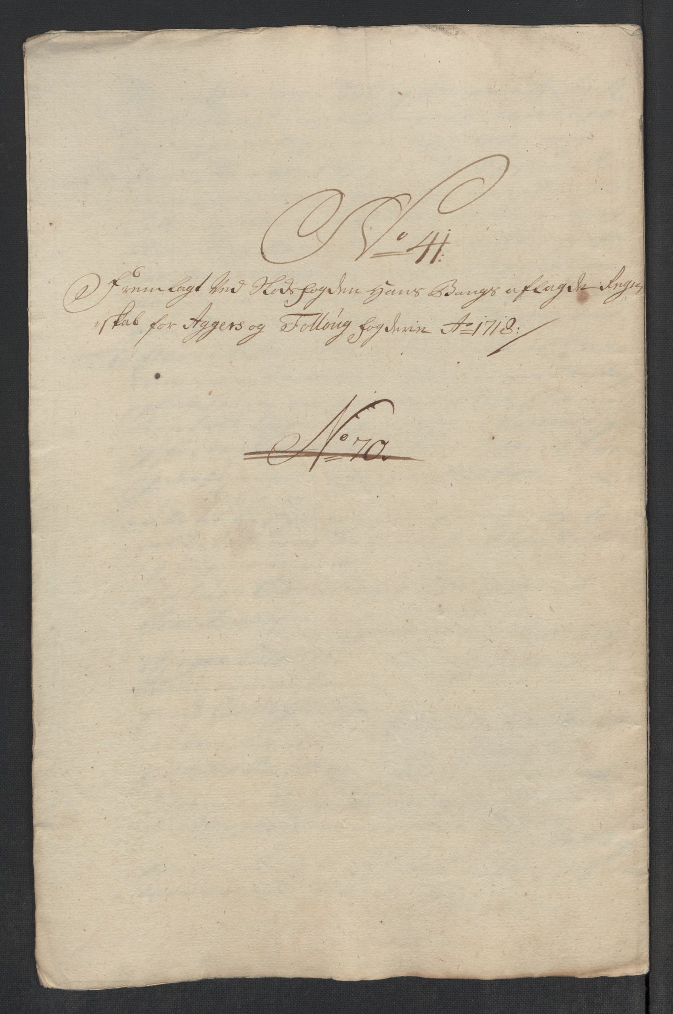 Rentekammeret inntil 1814, Reviderte regnskaper, Fogderegnskap, AV/RA-EA-4092/R10/L0456: Fogderegnskap Aker og Follo, 1718, p. 361