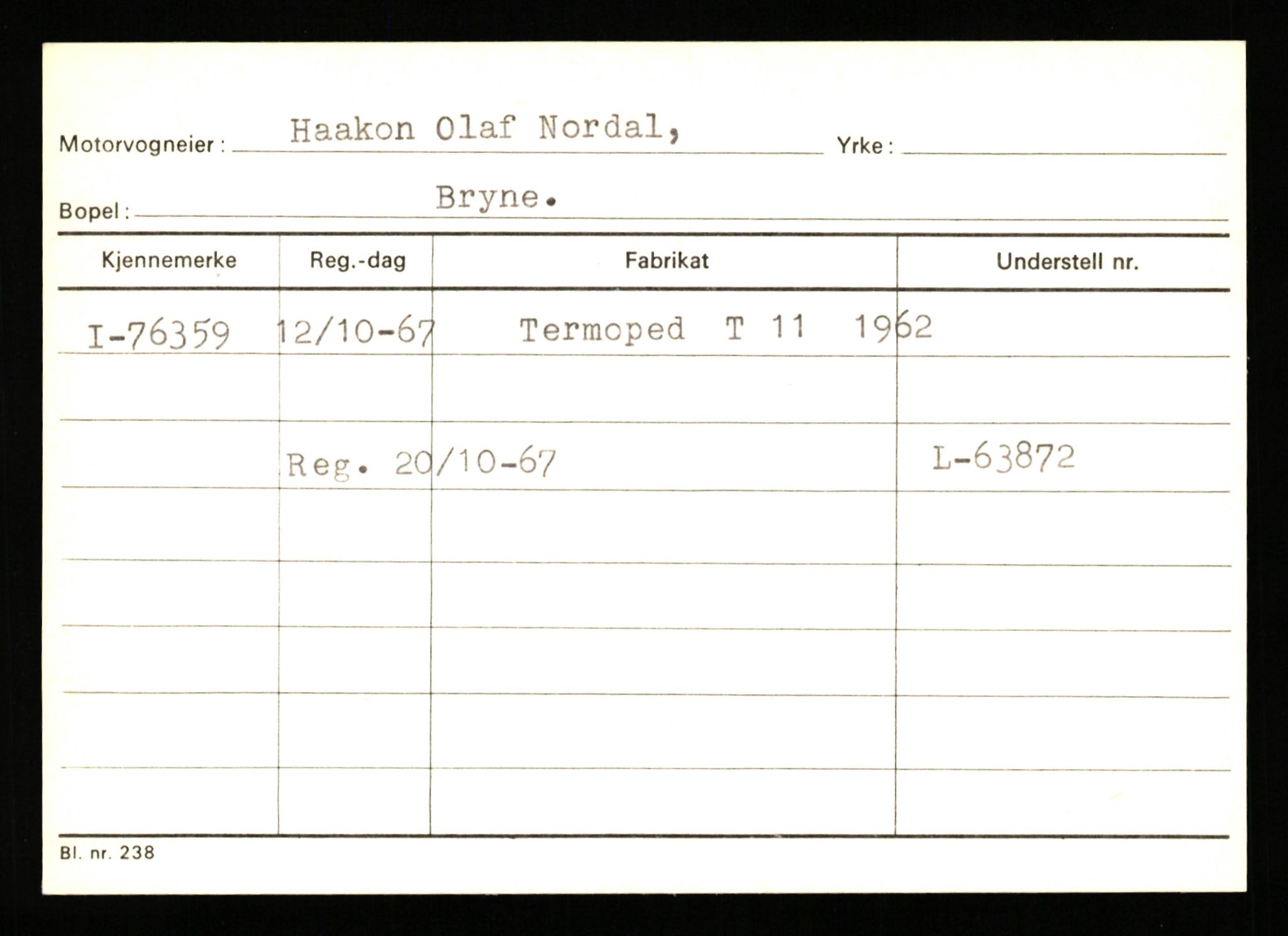 Stavanger trafikkstasjon, AV/SAST-A-101942/0/G/L0008: Registreringsnummer: 67519 - 84533, 1930-1971, p. 1205