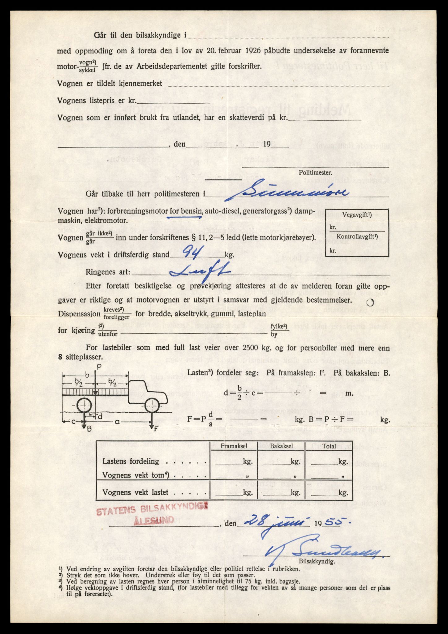 Møre og Romsdal vegkontor - Ålesund trafikkstasjon, AV/SAT-A-4099/F/Fe/L0039: Registreringskort for kjøretøy T 13361 - T 13530, 1927-1998, p. 450