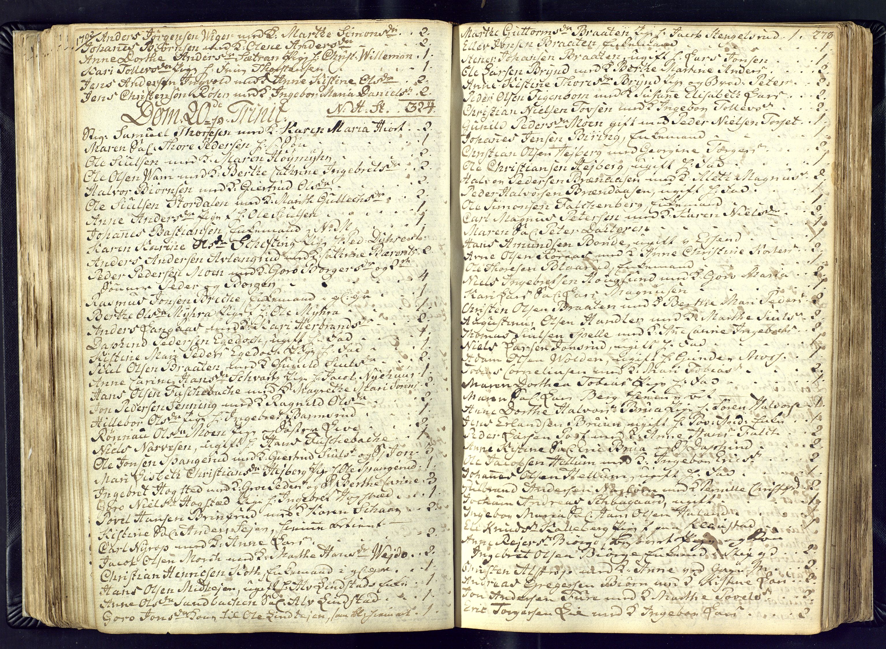 Kongsberg kirkebøker, AV/SAKO-A-22/M/Ma/L0011: Communicants register no. 11, 1788-1795, p. 273