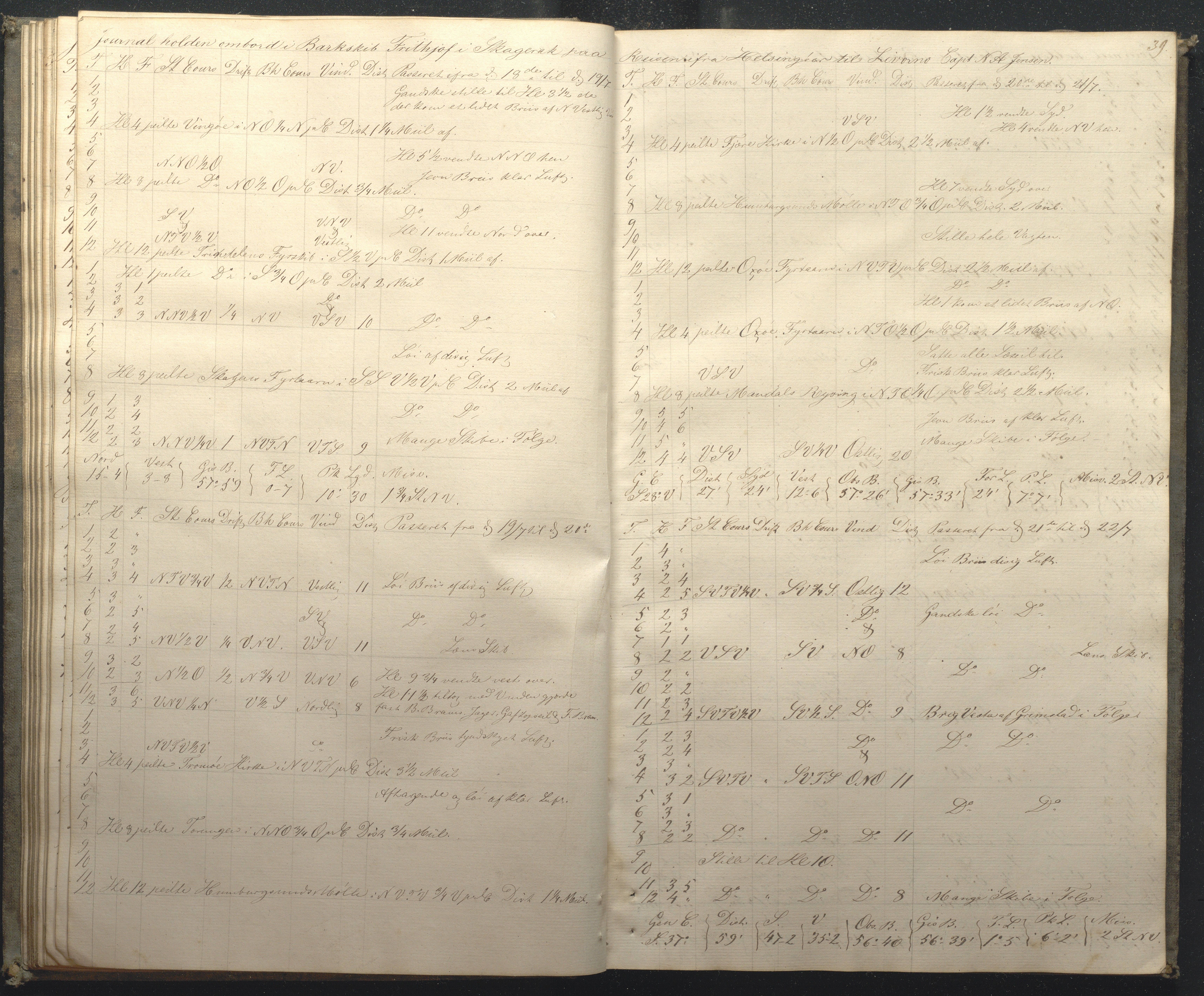 Fartøysarkivet, AAKS/PA-1934/F/L0143: Fritjof (bark), 1849, p. 39