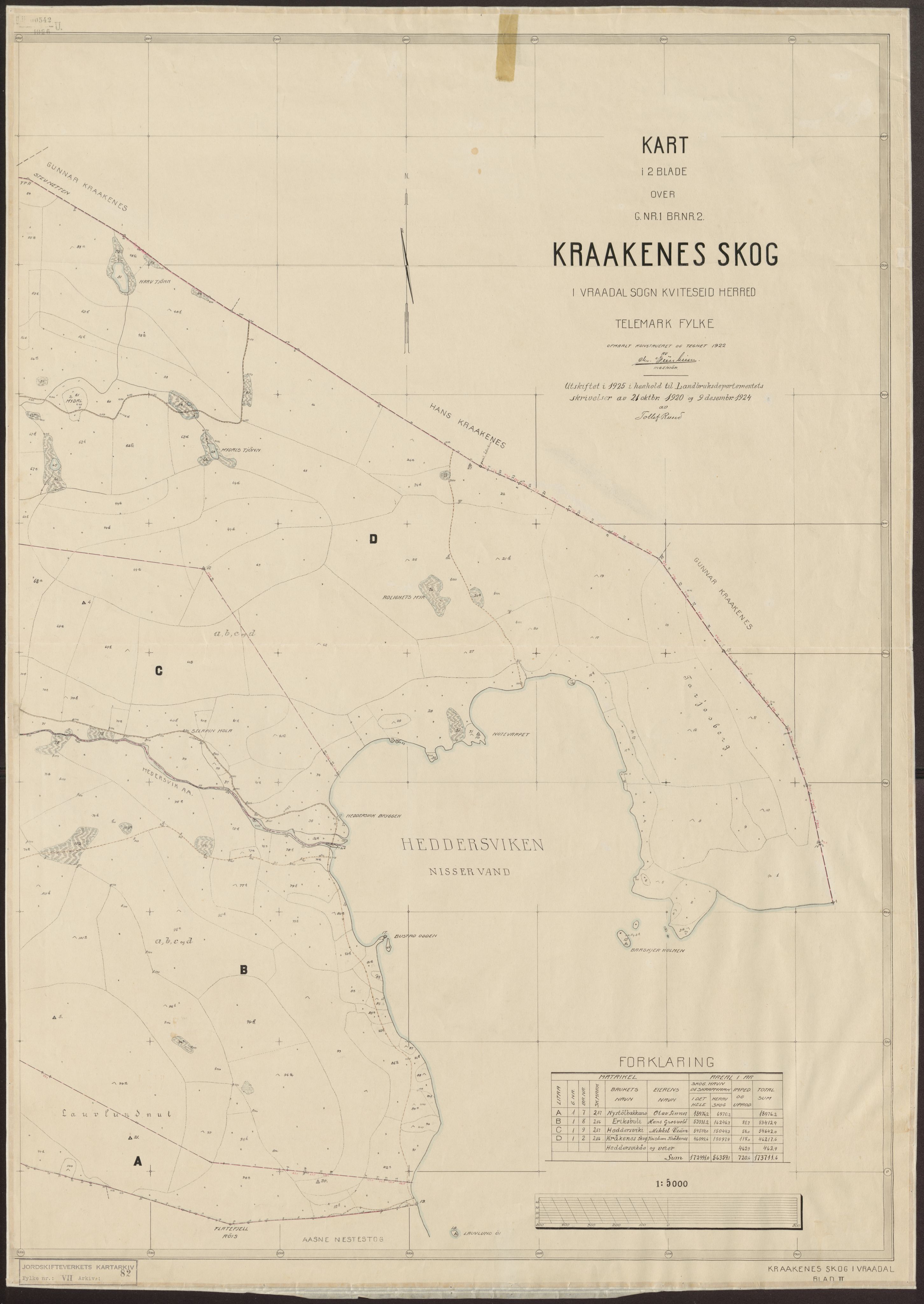 Jordskifteverkets kartarkiv, RA/S-3929/T, 1859-1988, p. 104