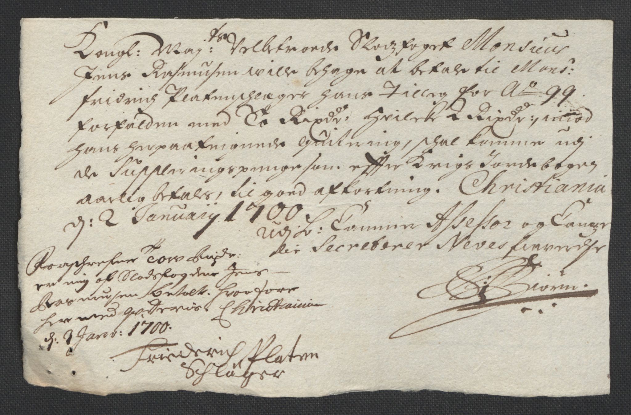 Rentekammeret inntil 1814, Reviderte regnskaper, Fogderegnskap, AV/RA-EA-4092/R10/L0442: Fogderegnskap Aker og Follo, 1699, p. 278