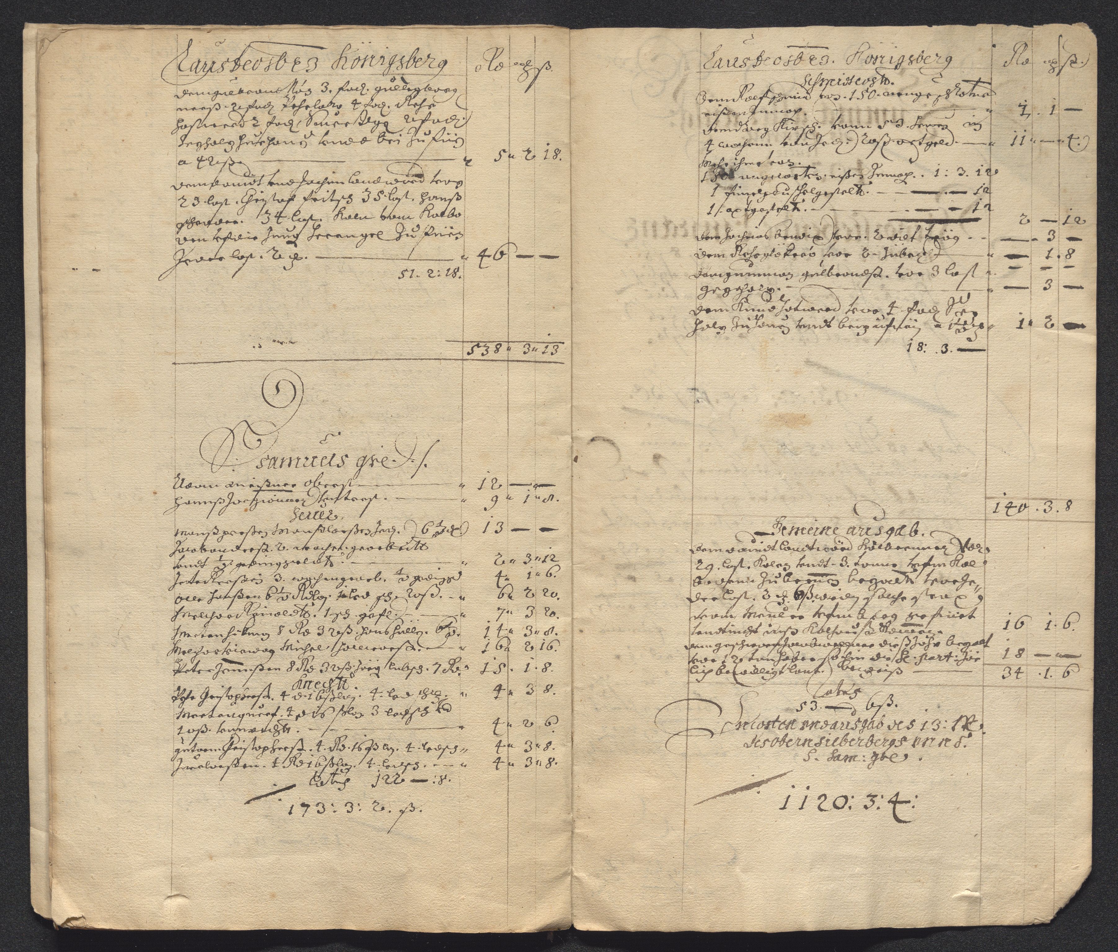 Kongsberg Sølvverk 1623-1816, SAKO/EA-3135/001/D/Dc/Dcd/L0020: Utgiftsregnskap for gruver m.m., 1643-1645, p. 113