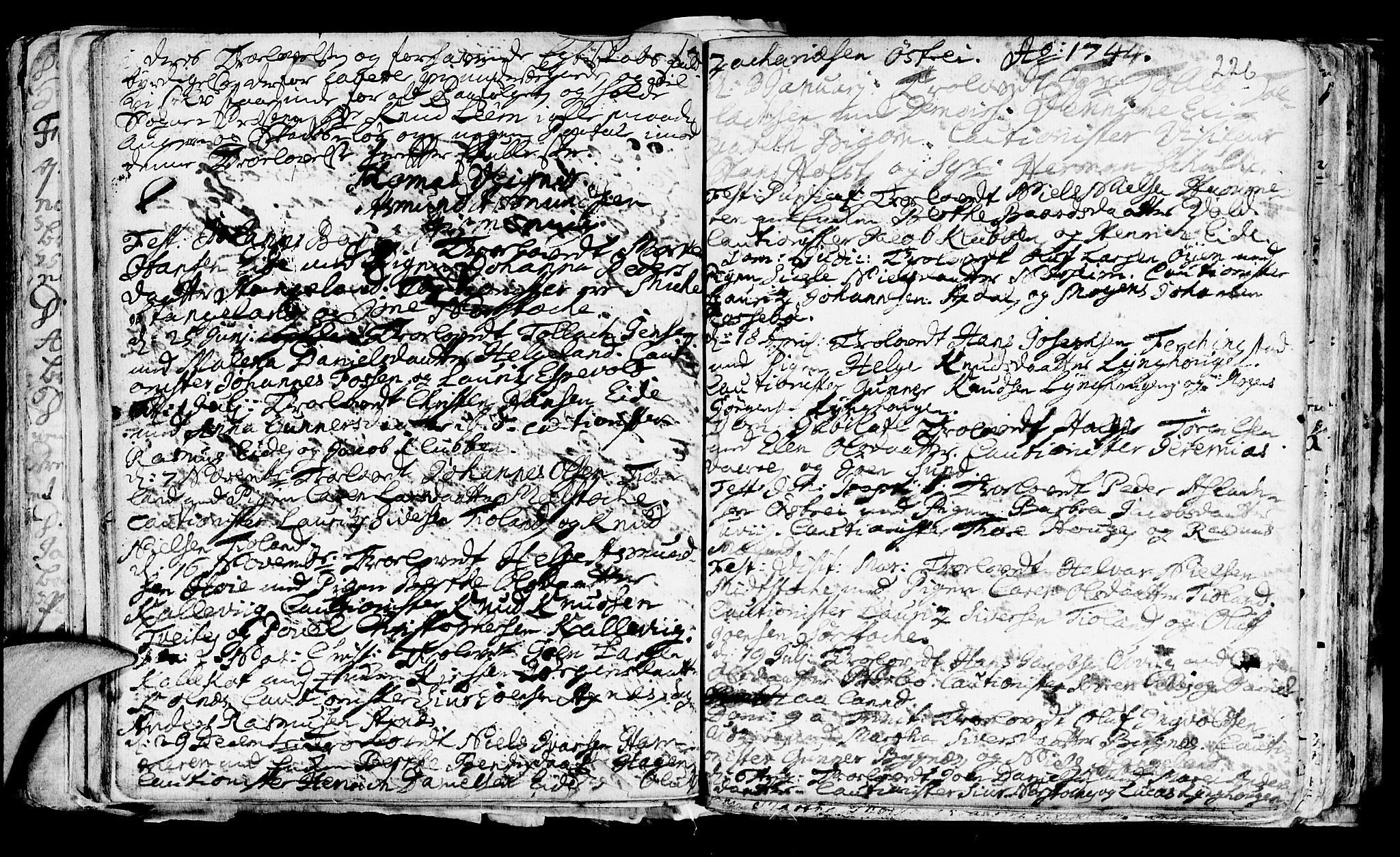 Avaldsnes sokneprestkontor, AV/SAST-A -101851/H/Ha/Haa/L0001: Parish register (official) no. A 1, 1711-1764, p. 226