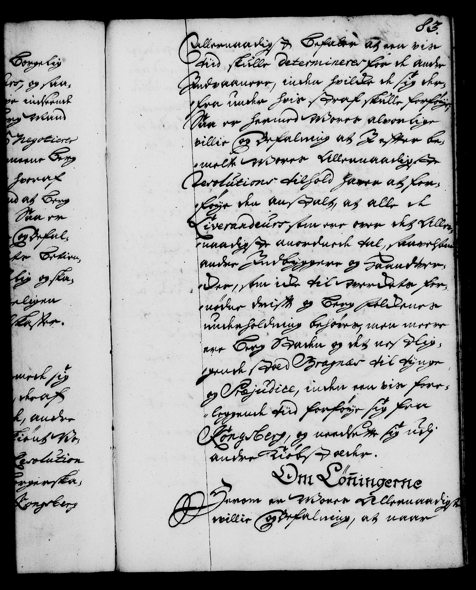 Rentekammeret, Kammerkanselliet, AV/RA-EA-3111/G/Gg/Gga/L0002: Norsk ekspedisjonsprotokoll med register (merket RK 53.2), 1723-1727, p. 83