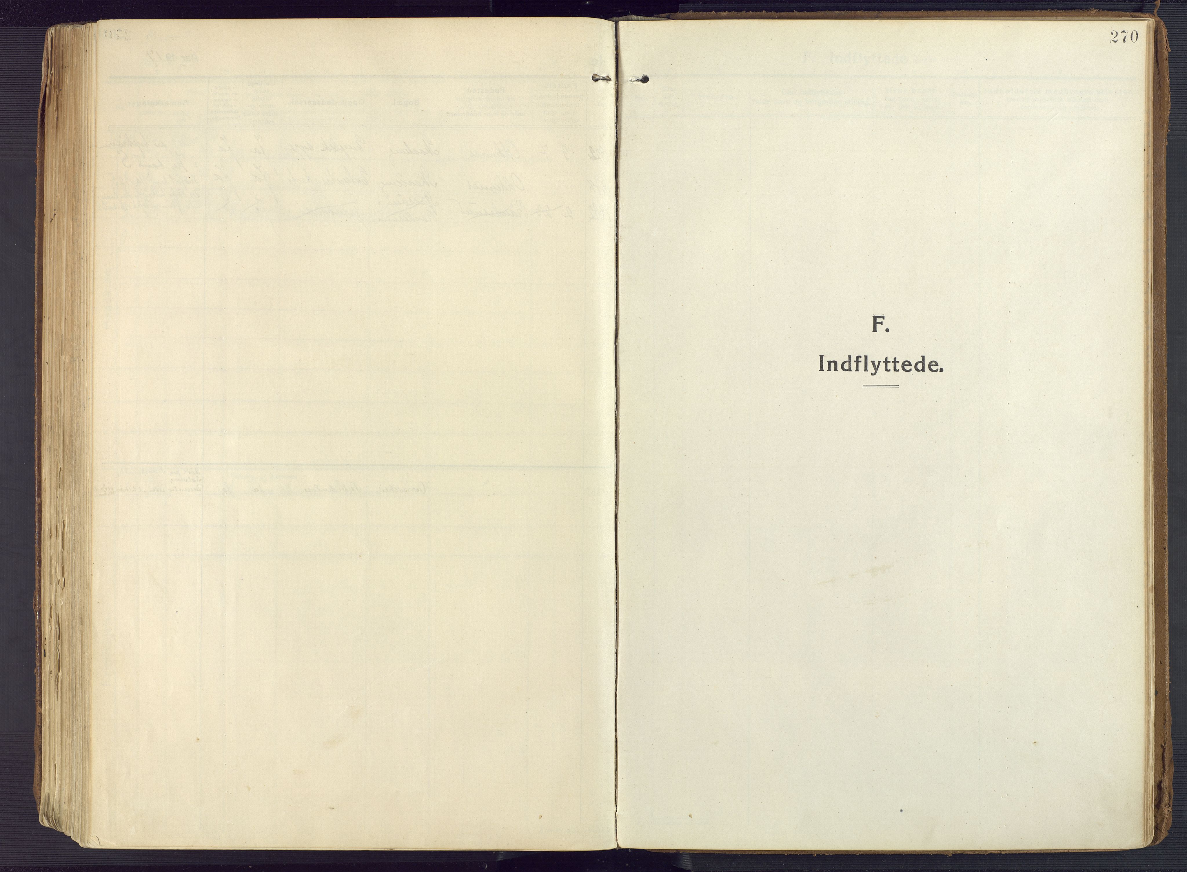 Oddernes sokneprestkontor, SAK/1111-0033/F/Fa/Faa/L0012: Parish register (official) no. A 12, 1912-1925, p. 270