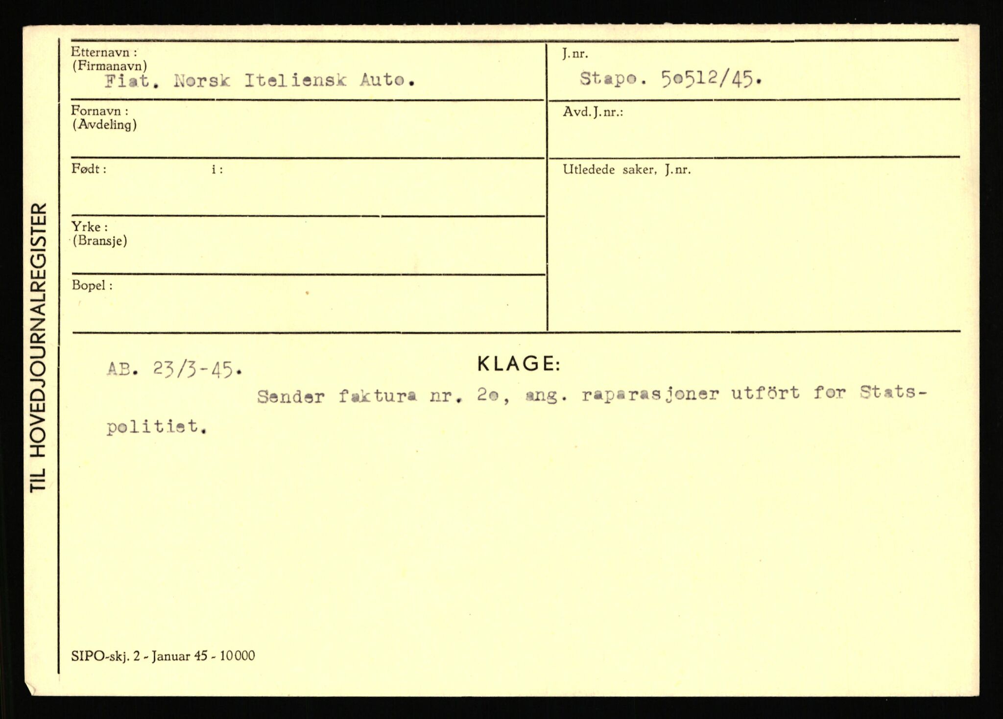 Statspolitiet - Hovedkontoret / Osloavdelingen, AV/RA-S-1329/C/Ca/L0004: Eid - funn av gjenstander	, 1943-1945, p. 2911