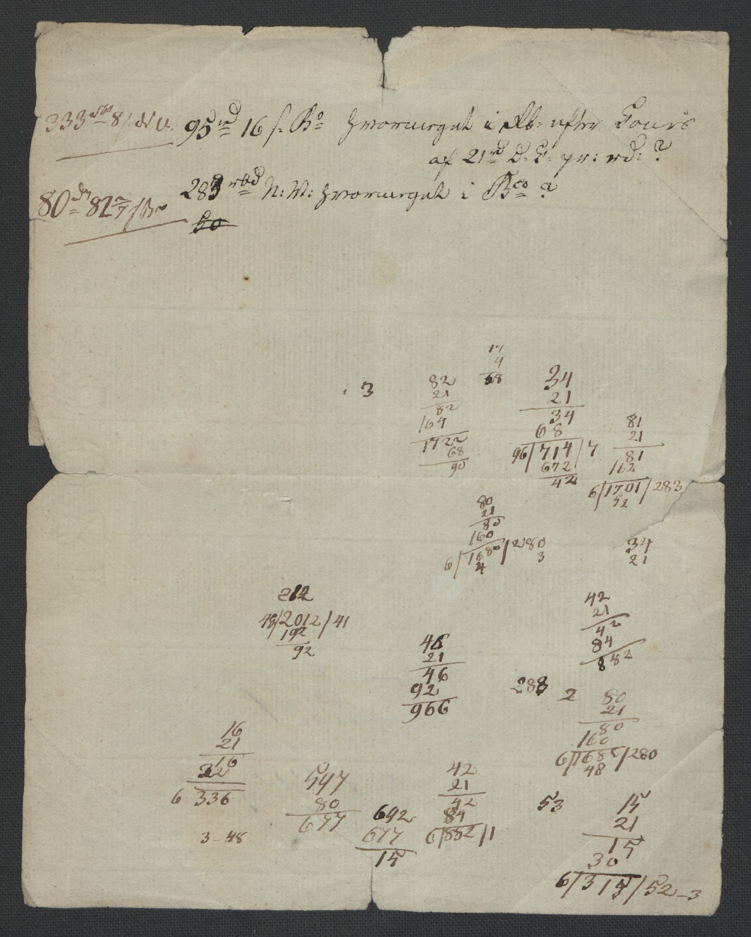 Christie, Wilhelm Frimann Koren, AV/RA-PA-0014/F/L0005: Christies dokumenter fra Stortinget, 1815-1816, p. 5