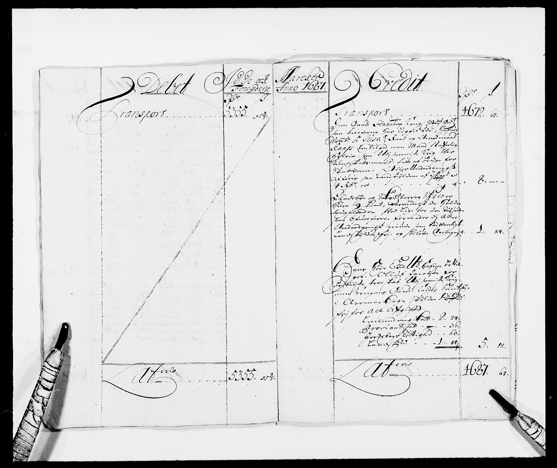 Rentekammeret inntil 1814, Reviderte regnskaper, Fogderegnskap, AV/RA-EA-4092/R01/L0007: Fogderegnskap Idd og Marker, 1687-1688, p. 9