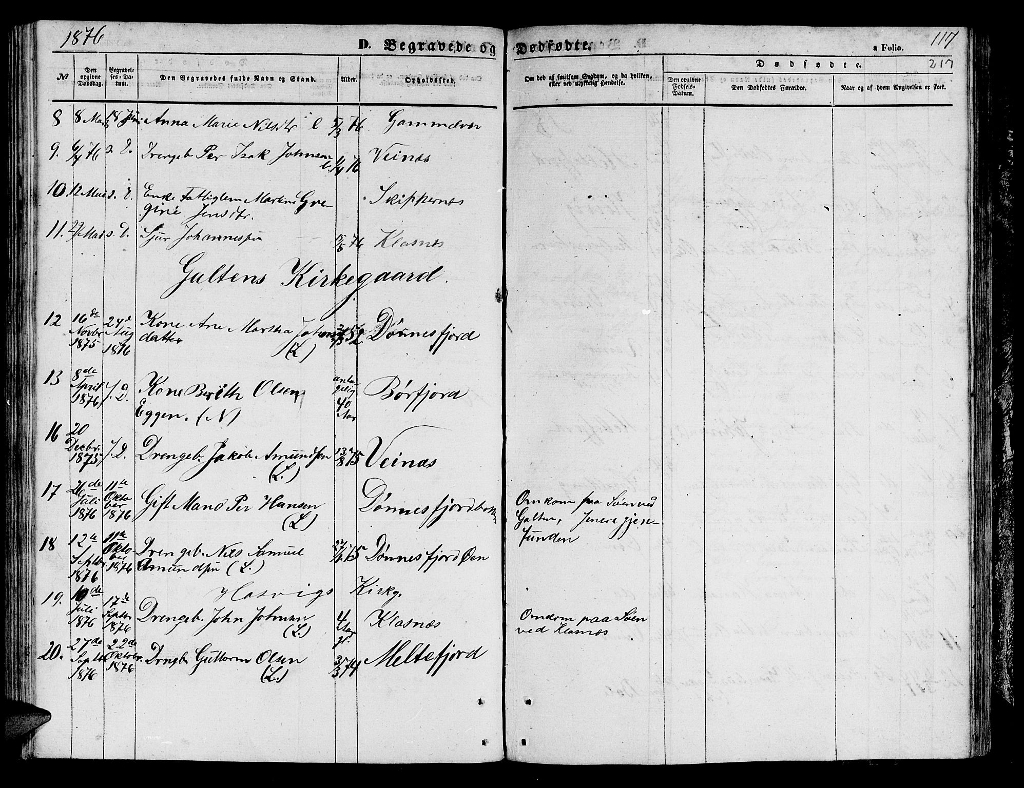 Loppa sokneprestkontor, AV/SATØ-S-1339/H/Hb/L0003klokker: Parish register (copy) no. 3, 1853-1880, p. 217