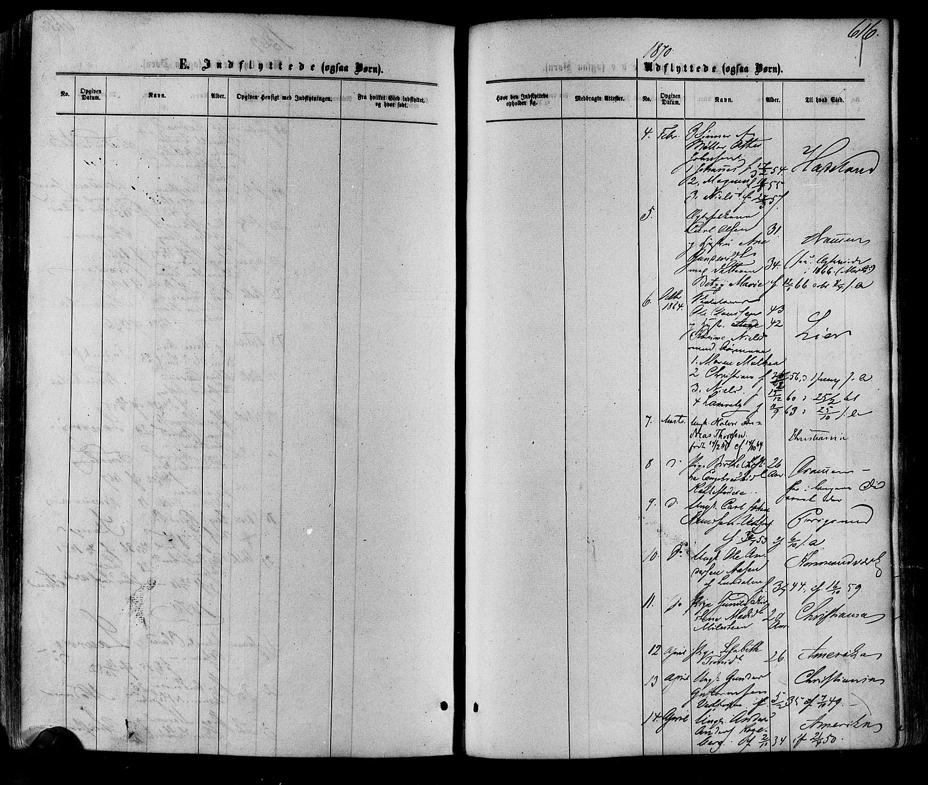 Eiker kirkebøker, AV/SAKO-A-4/F/Fa/L0017: Parish register (official) no. I 17, 1869-1877, p. 616