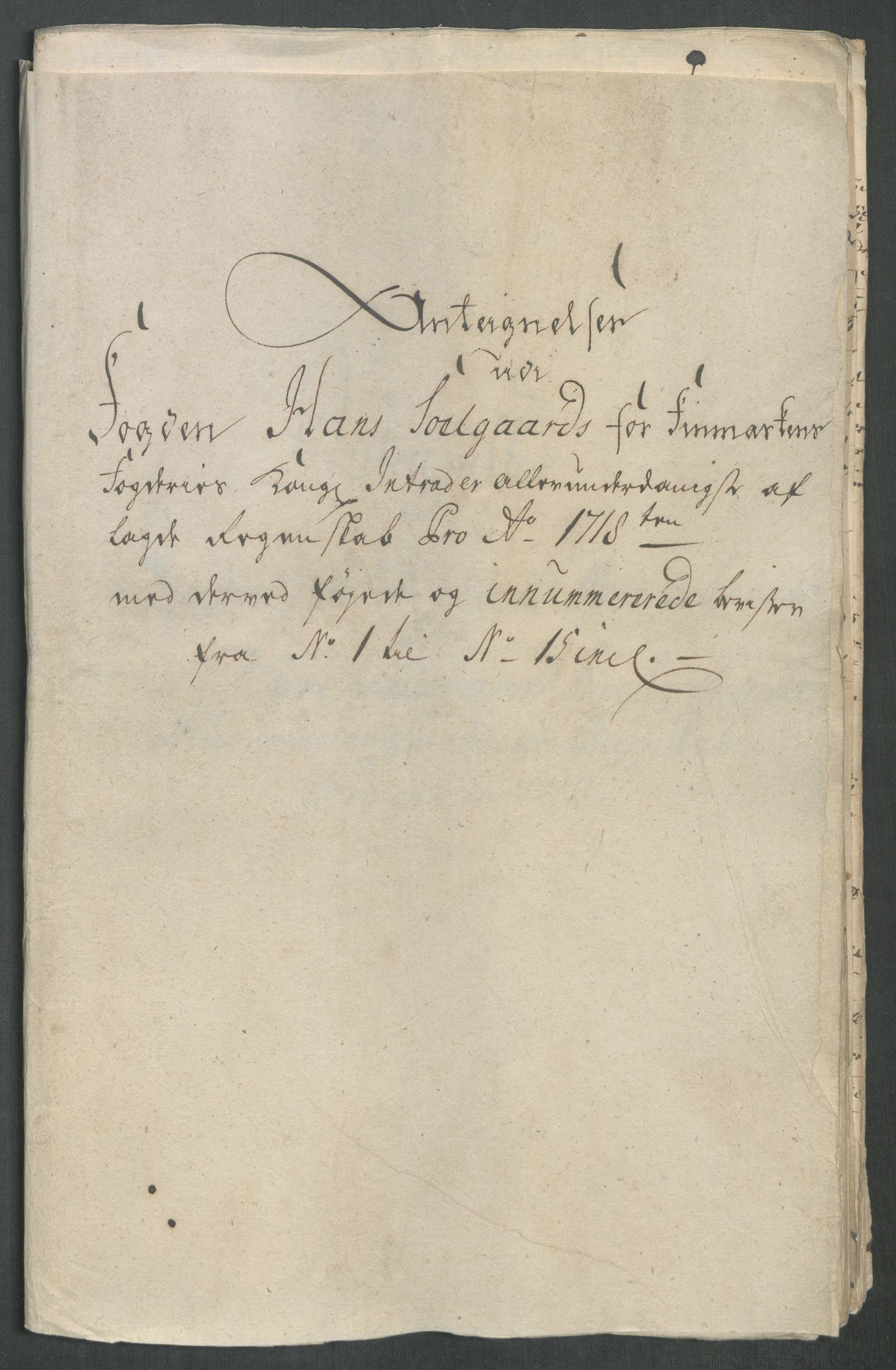 Rentekammeret inntil 1814, Reviderte regnskaper, Fogderegnskap, RA/EA-4092/R69/L4857: Fogderegnskap Finnmark/Vardøhus, 1716-1718, p. 580