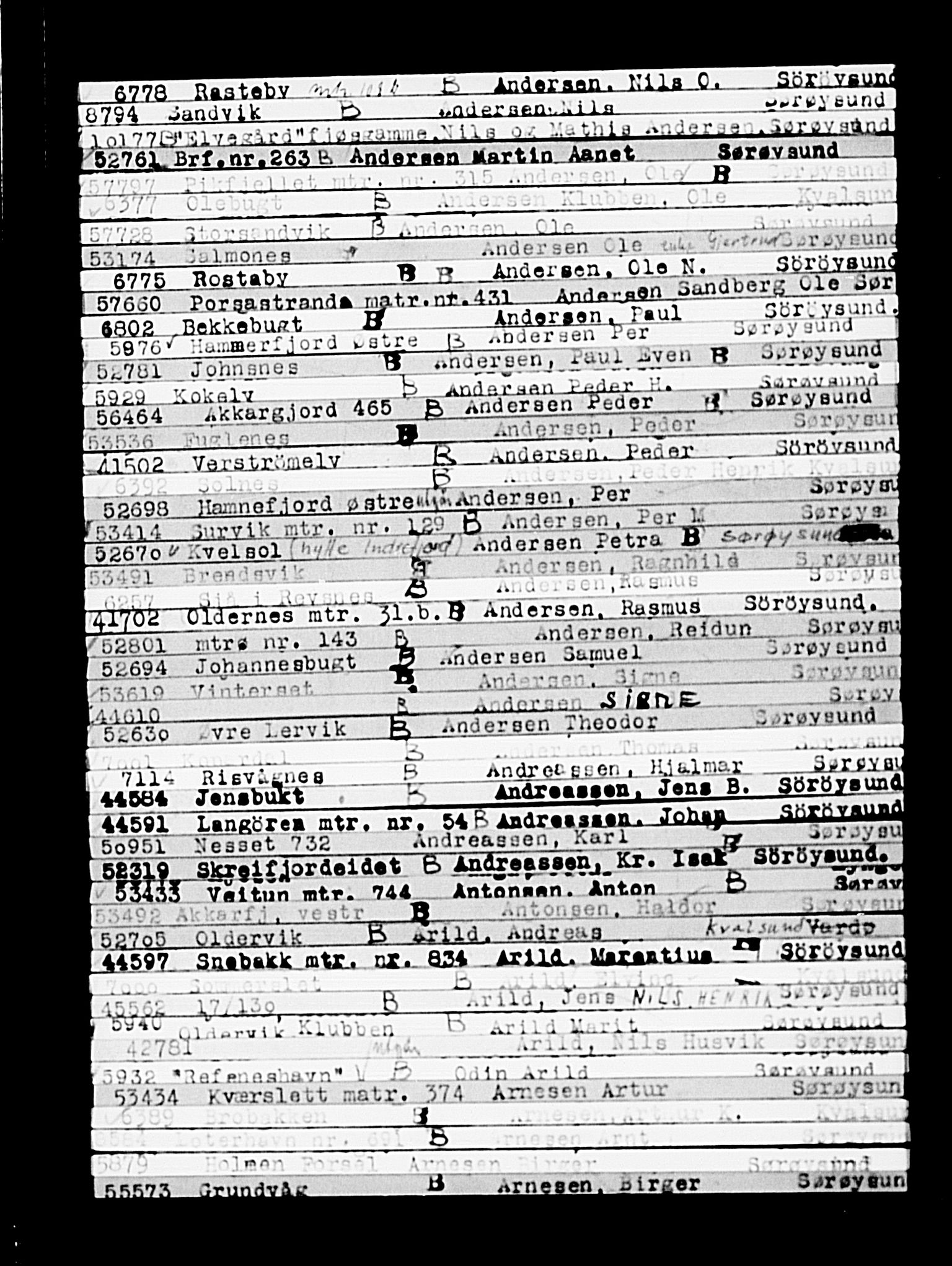 Krigsskadetrygdene for bygninger og løsøre, AV/RA-S-1548/V/L0014: --, 1940-1945, p. 1064