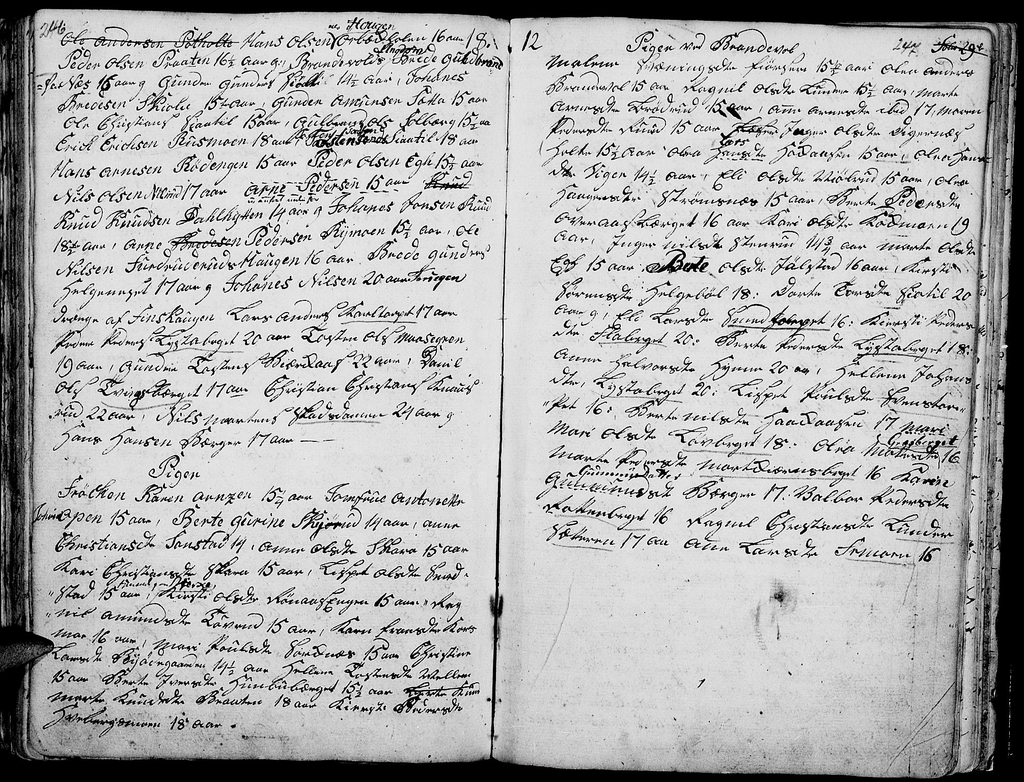 Grue prestekontor, AV/SAH-PREST-036/H/Ha/Haa/L0005: Parish register (official) no. 5, 1805-1814, p. 246-247