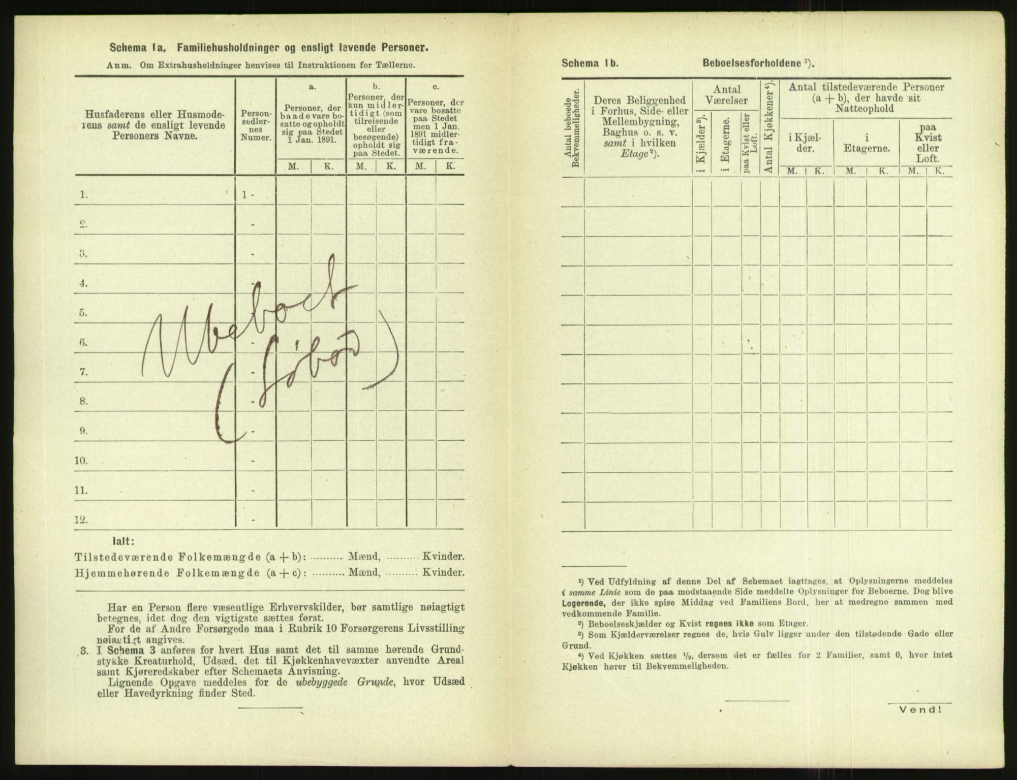 RA, 1891 census for 1004 Flekkefjord, 1891, p. 291