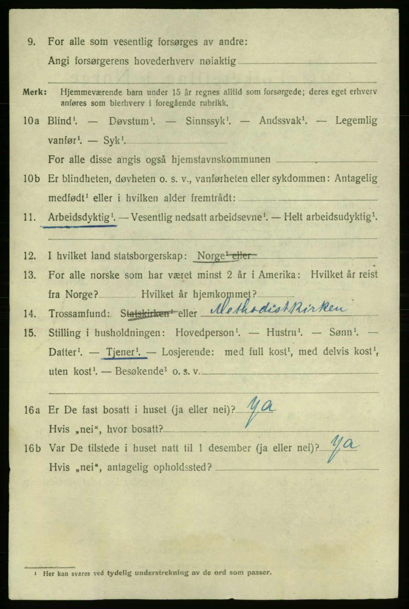 SAO, 1920 census for Fredrikshald, 1920, p. 18730