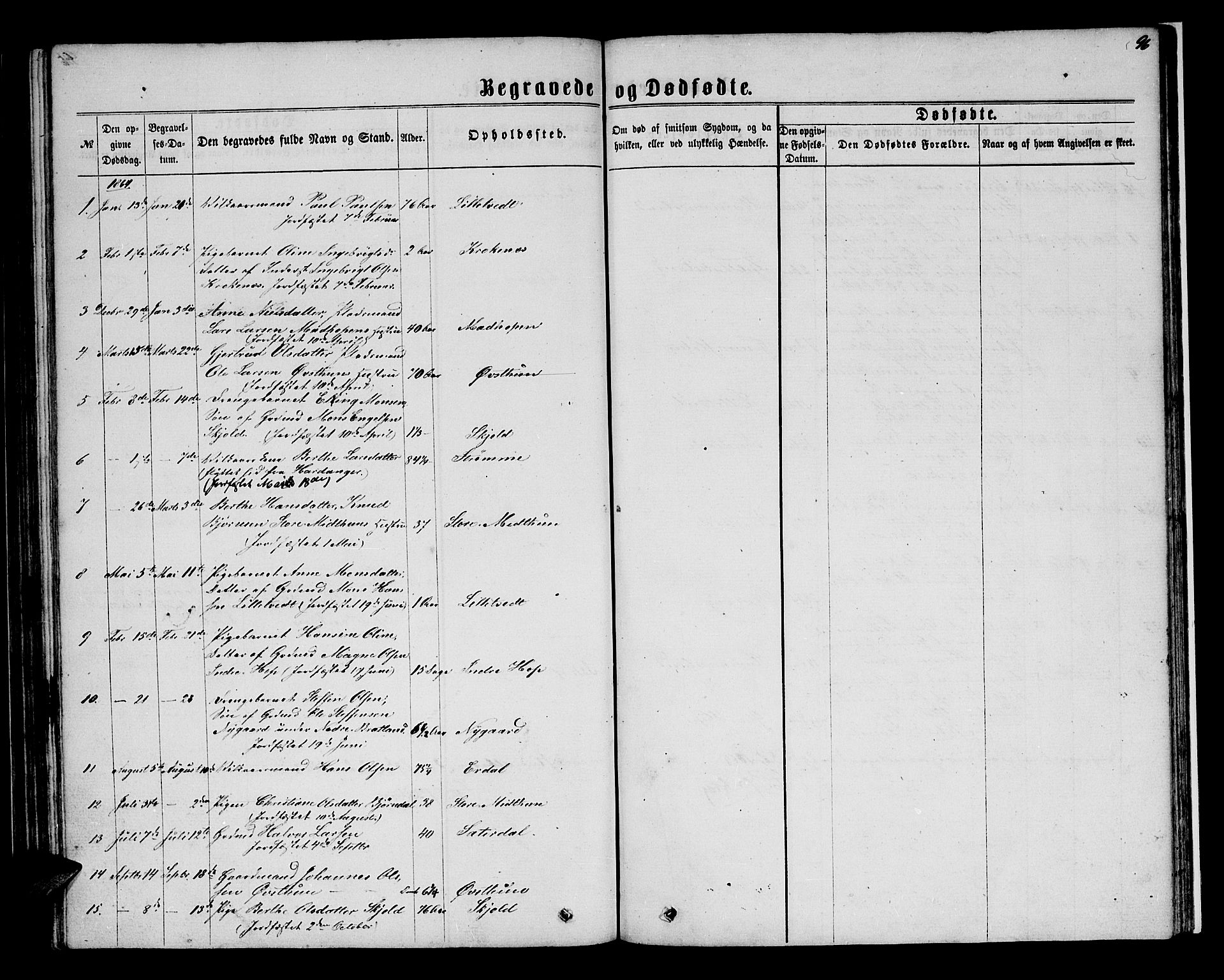 Birkeland Sokneprestembete, SAB/A-74601/H/Hab: Parish register (copy) no. A 2, 1863-1876, p. 96