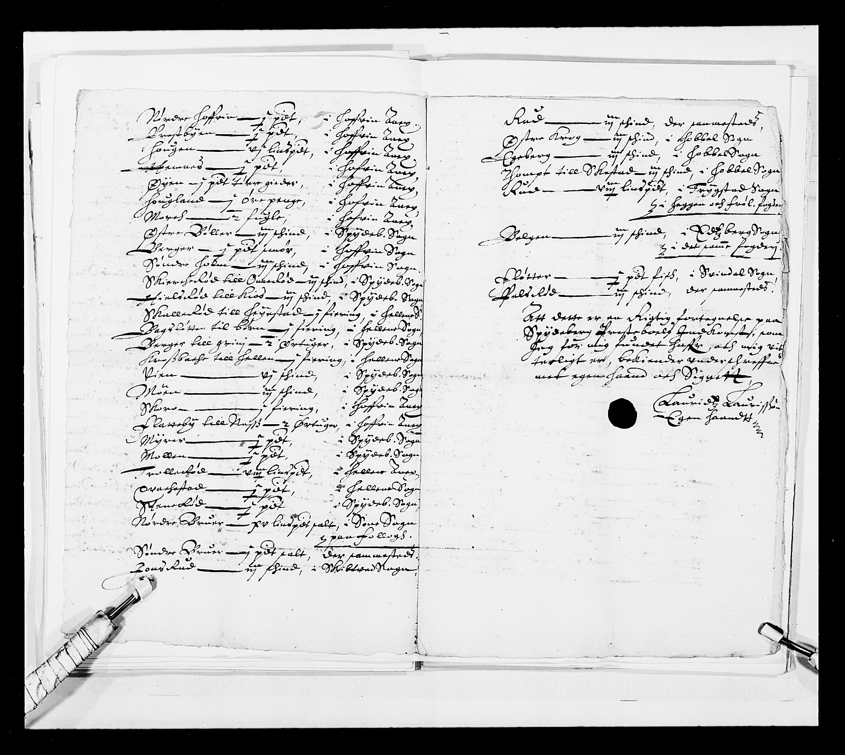 Stattholderembetet 1572-1771, AV/RA-EA-2870/Ek/L0030/0001: Jordebøker 1633-1658: / Kirke- og prestebolsgods i Akershus len, 1654, p. 230