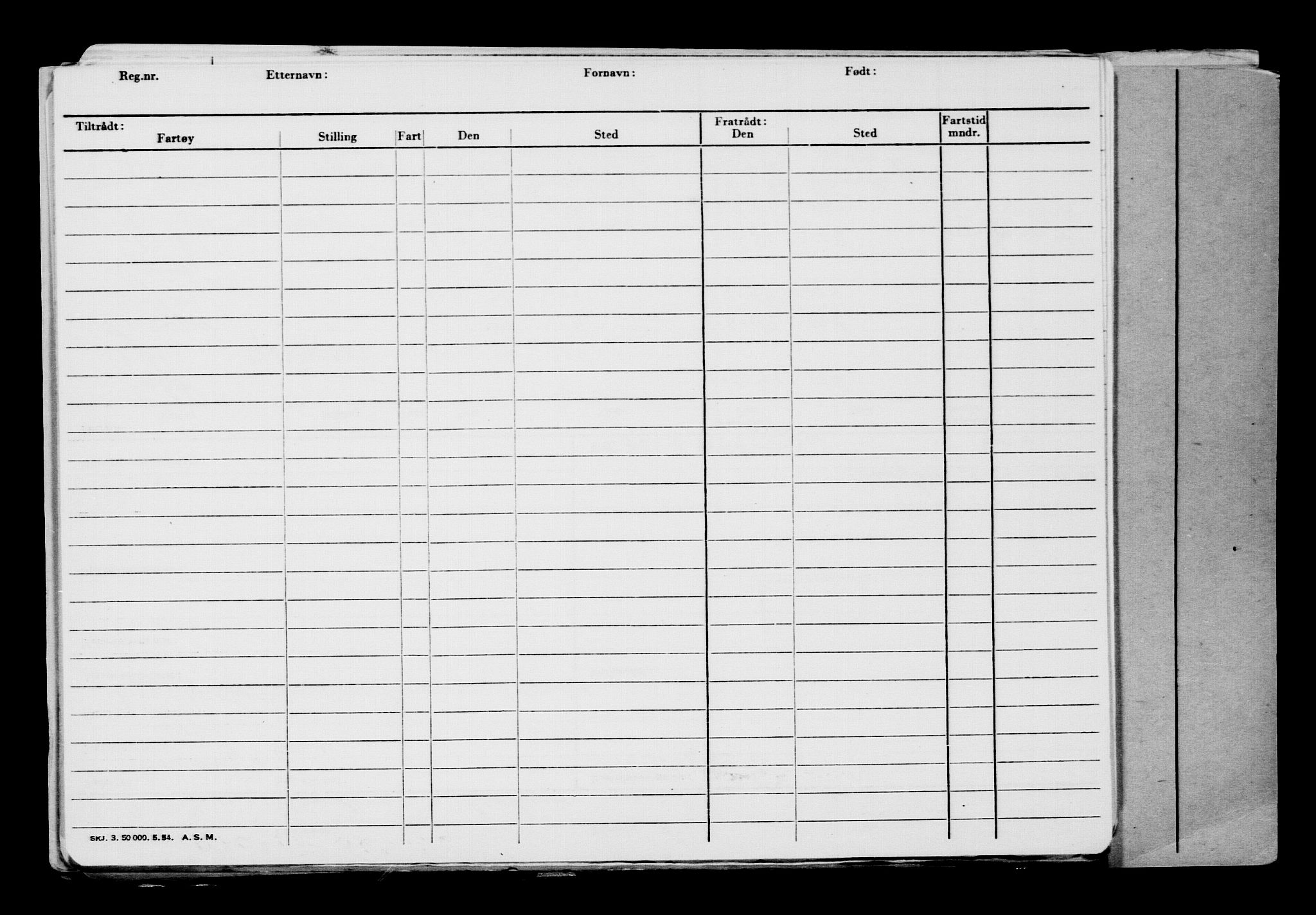 Direktoratet for sjømenn, AV/RA-S-3545/G/Gb/L0150: Hovedkort, 1917, p. 141