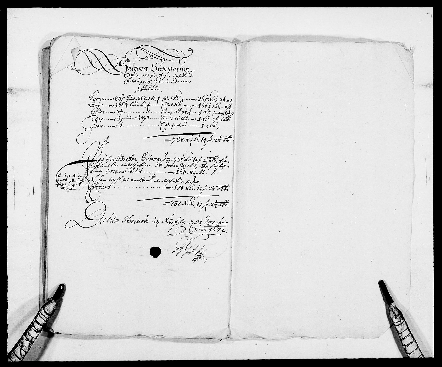 Rentekammeret inntil 1814, Reviderte regnskaper, Fogderegnskap, RA/EA-4092/R47/L2844: Fogderegnskap Ryfylke, 1672-1673, p. 124