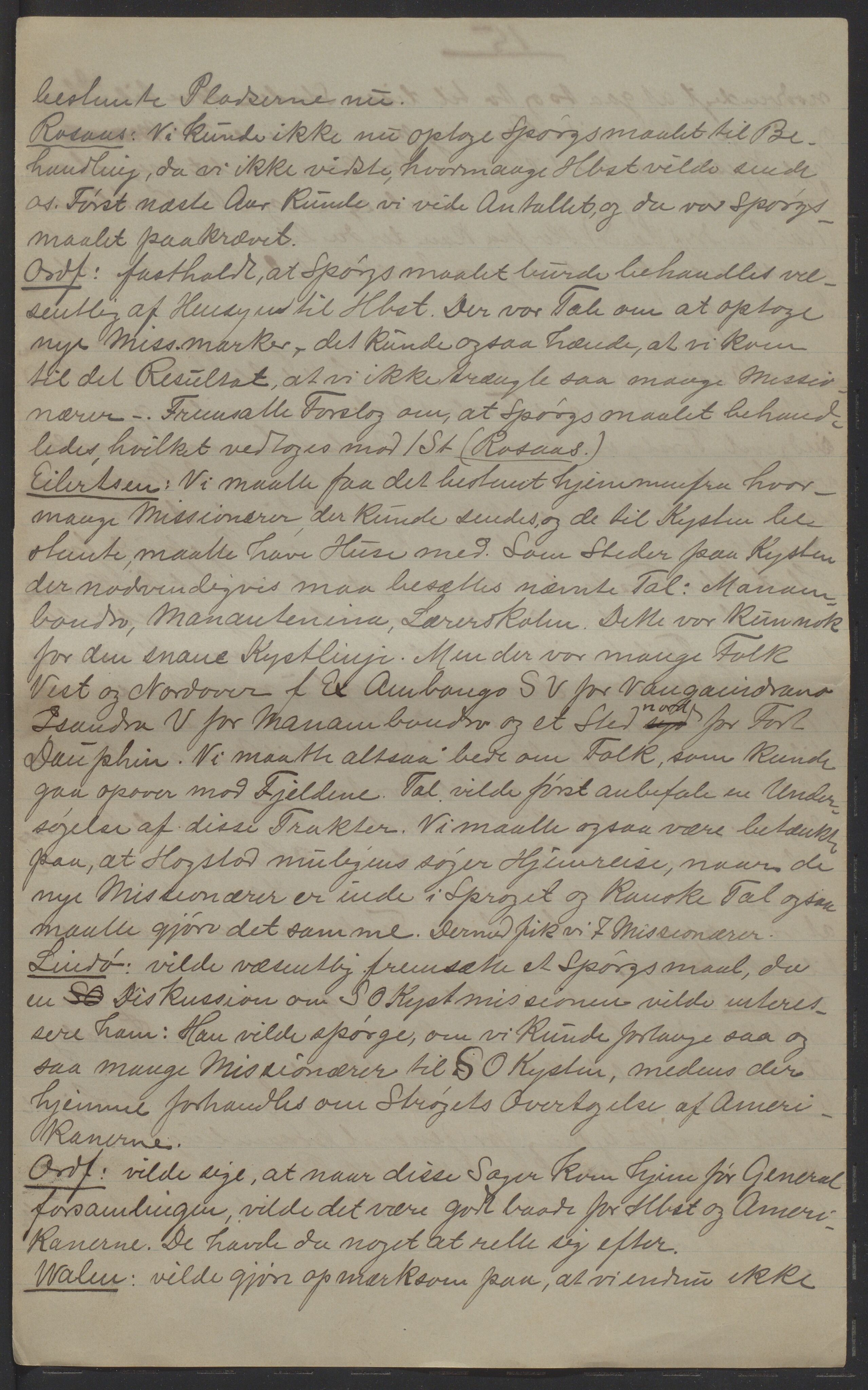 Det Norske Misjonsselskap - hovedadministrasjonen, VID/MA-A-1045/D/Da/Daa/L0038/0011: Konferansereferat og årsberetninger / Konferansereferat fra Madagaskar Innland., 1892